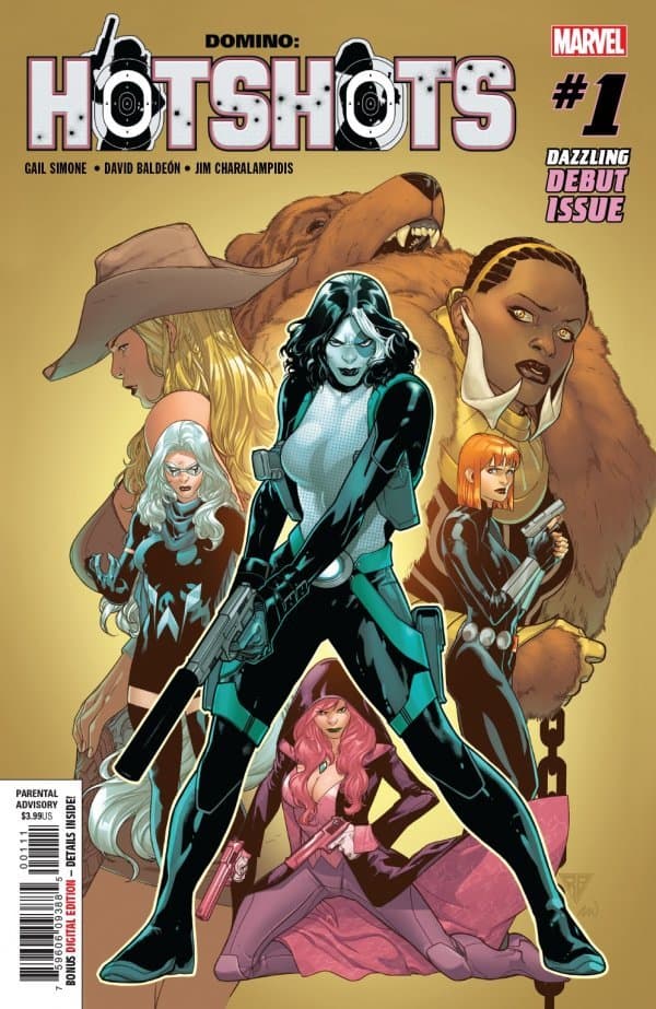 Domino: Hotshots #1 cover