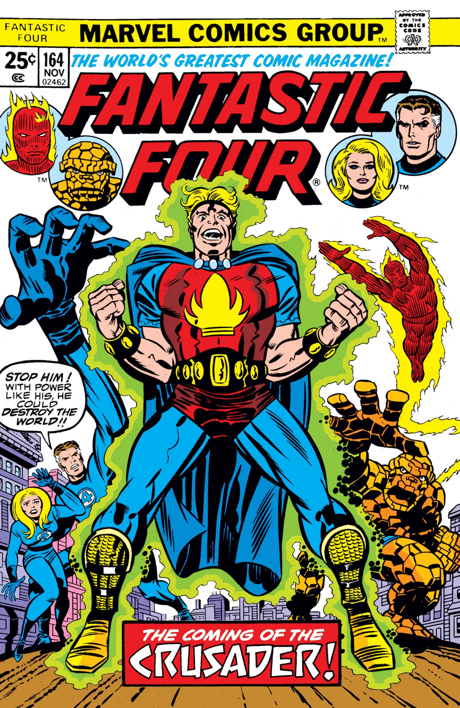 Fantastic Four #164 cover