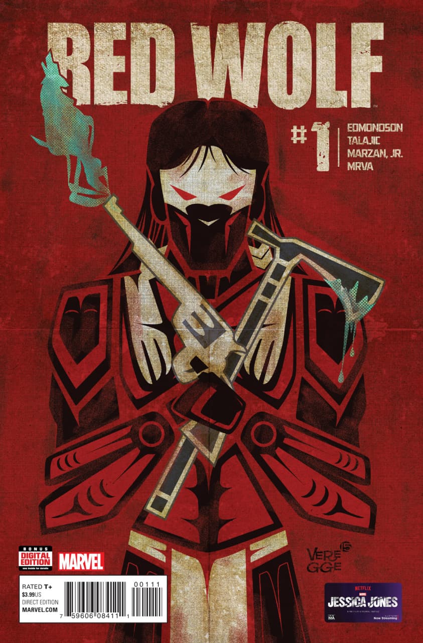 Red Wolf #1 cover