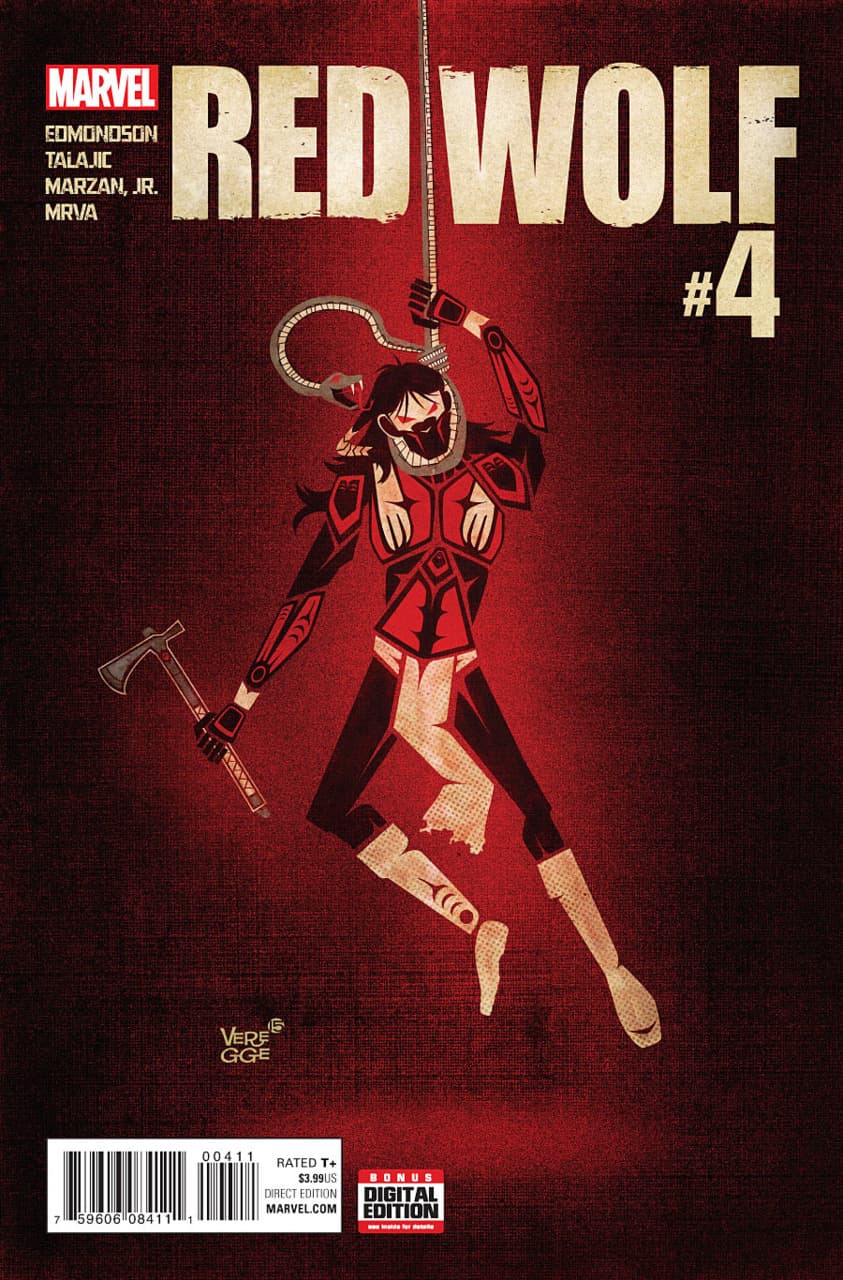 Red Wolf #4 cover