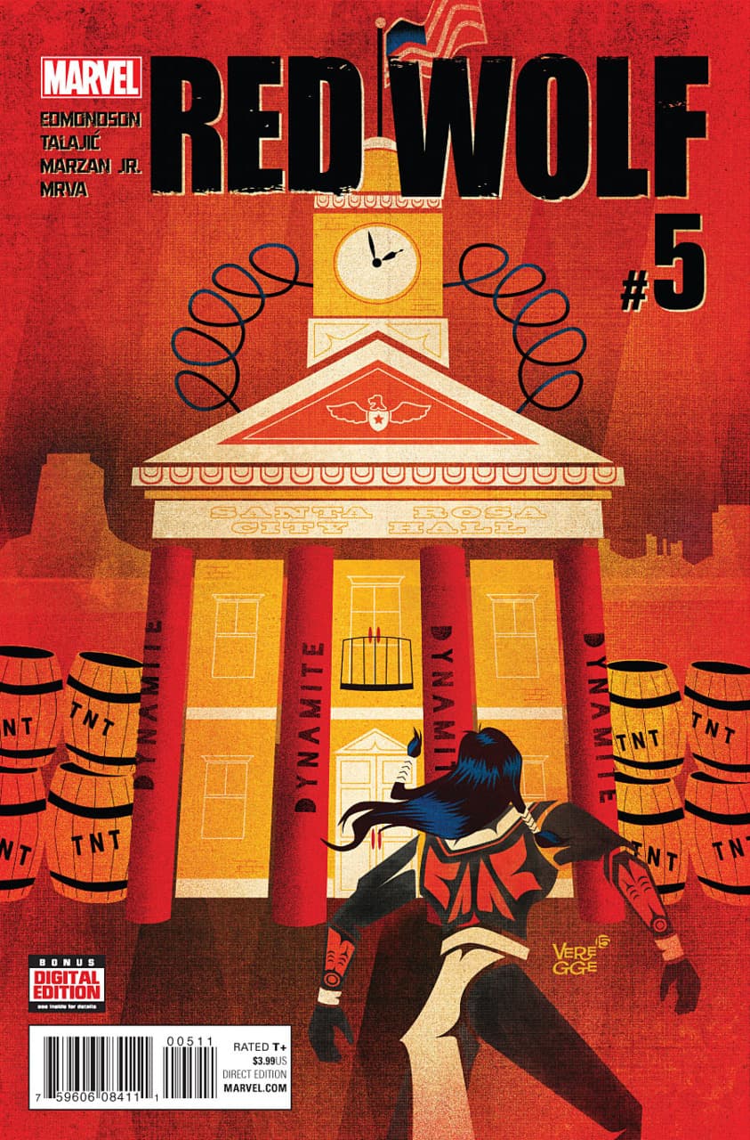 Red Wolf #5 cover