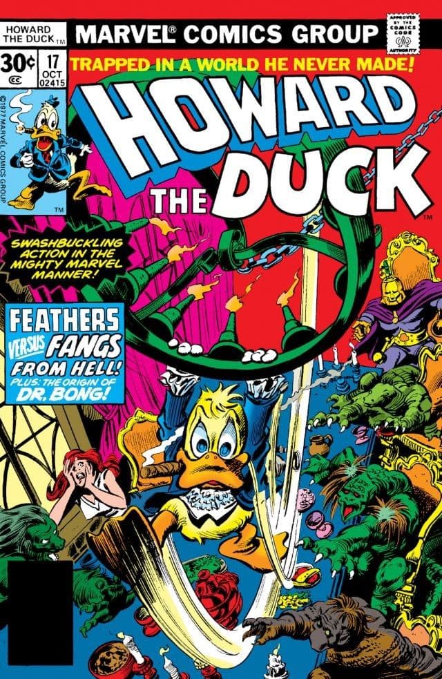 Howard the Duck #17 cover