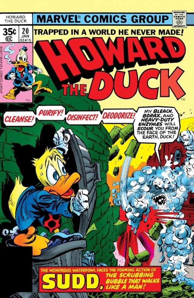 Howard the Duck #20 cover