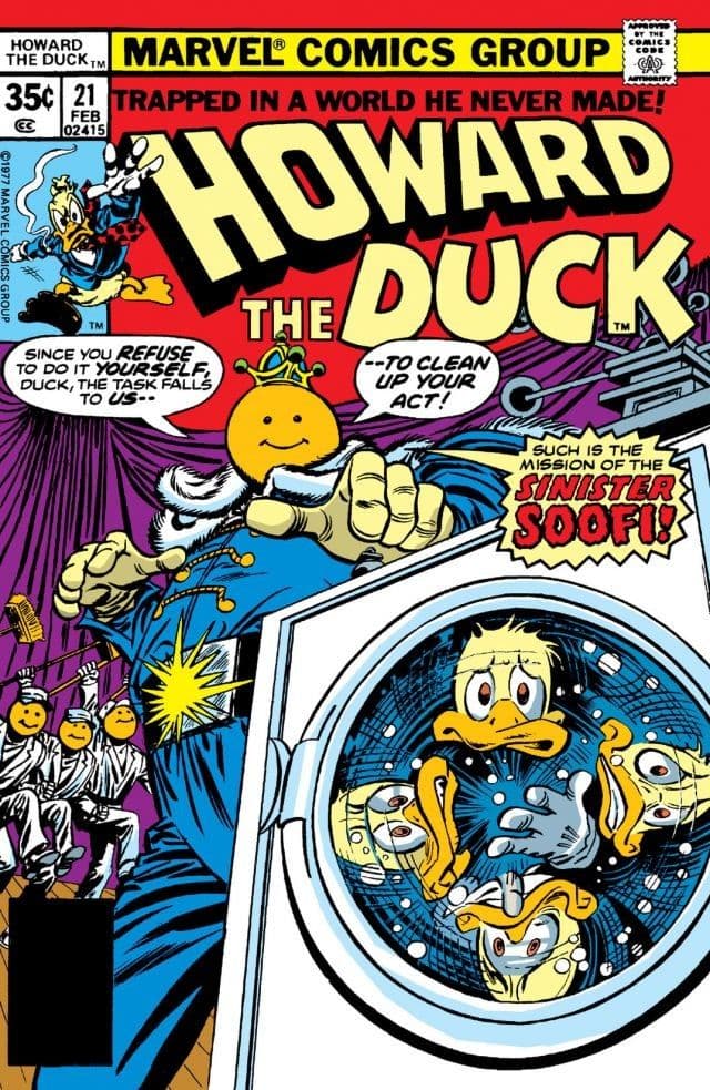 Howard the Duck #21 cover