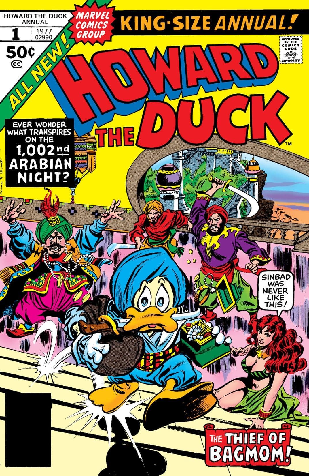 Howard the Duck Annual #1 cover