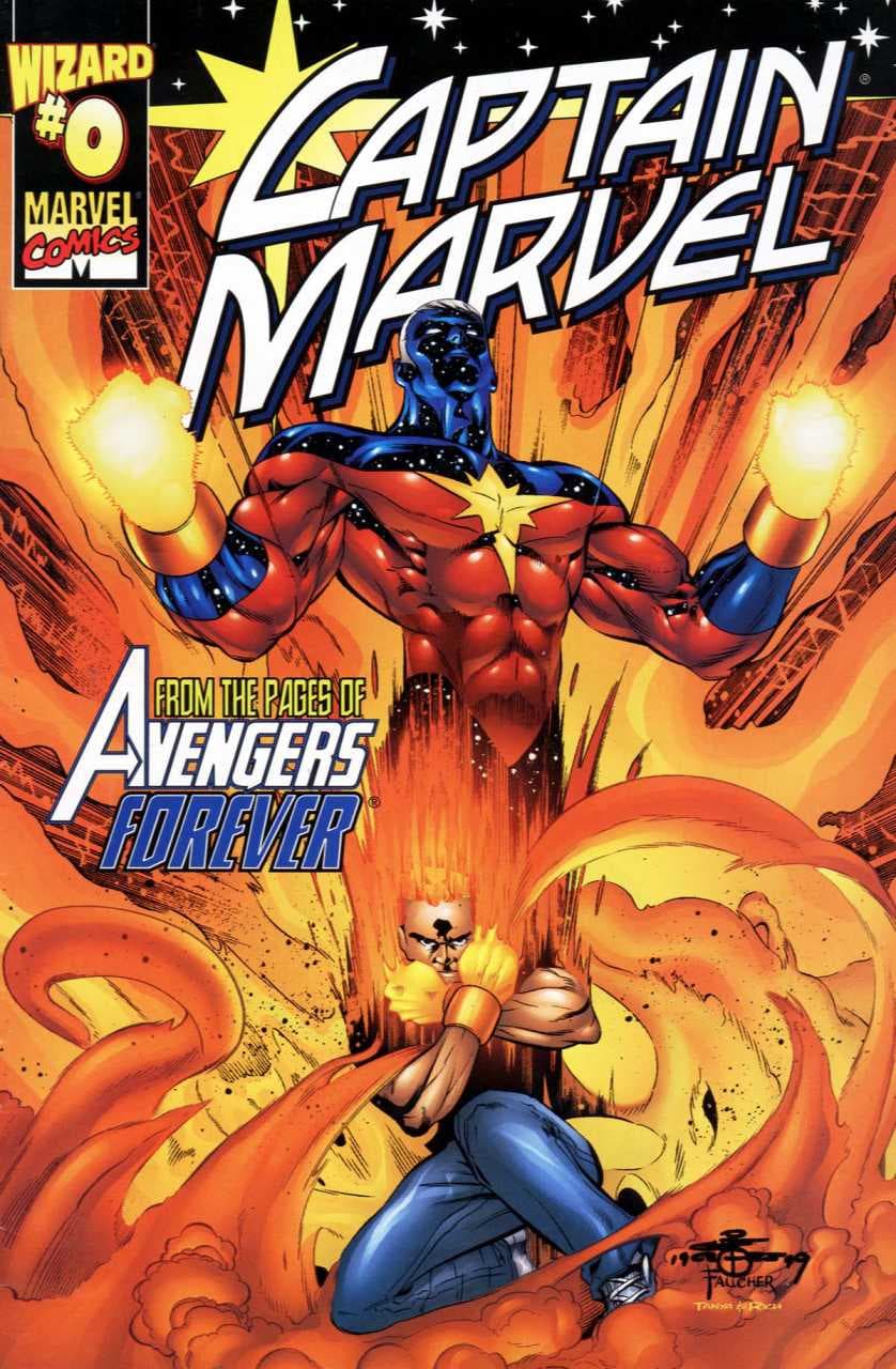 Captain Marvel #0 cover