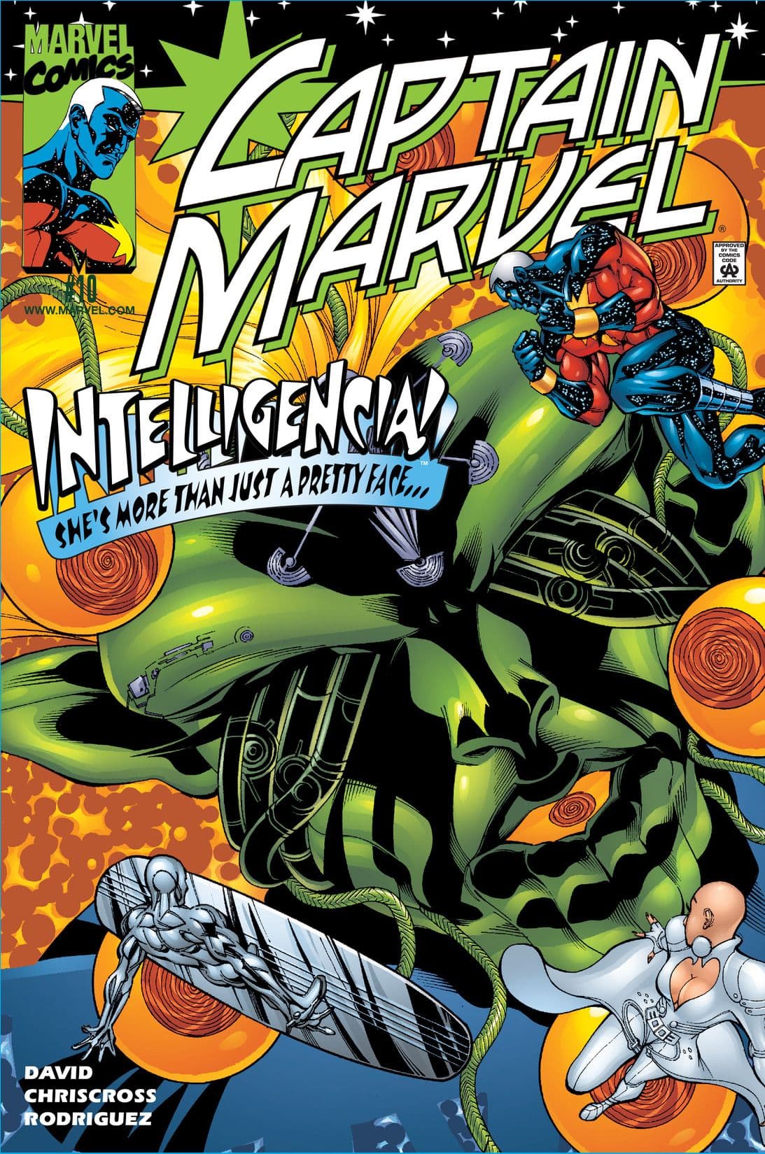 Captain Marvel #10 cover
