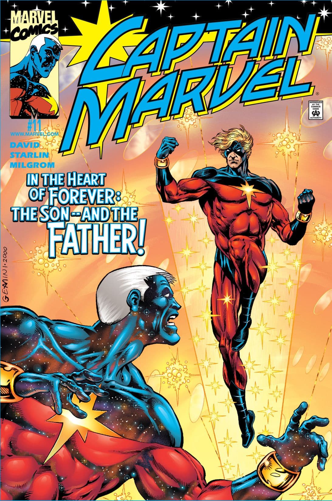 Captain Marvel #11 cover