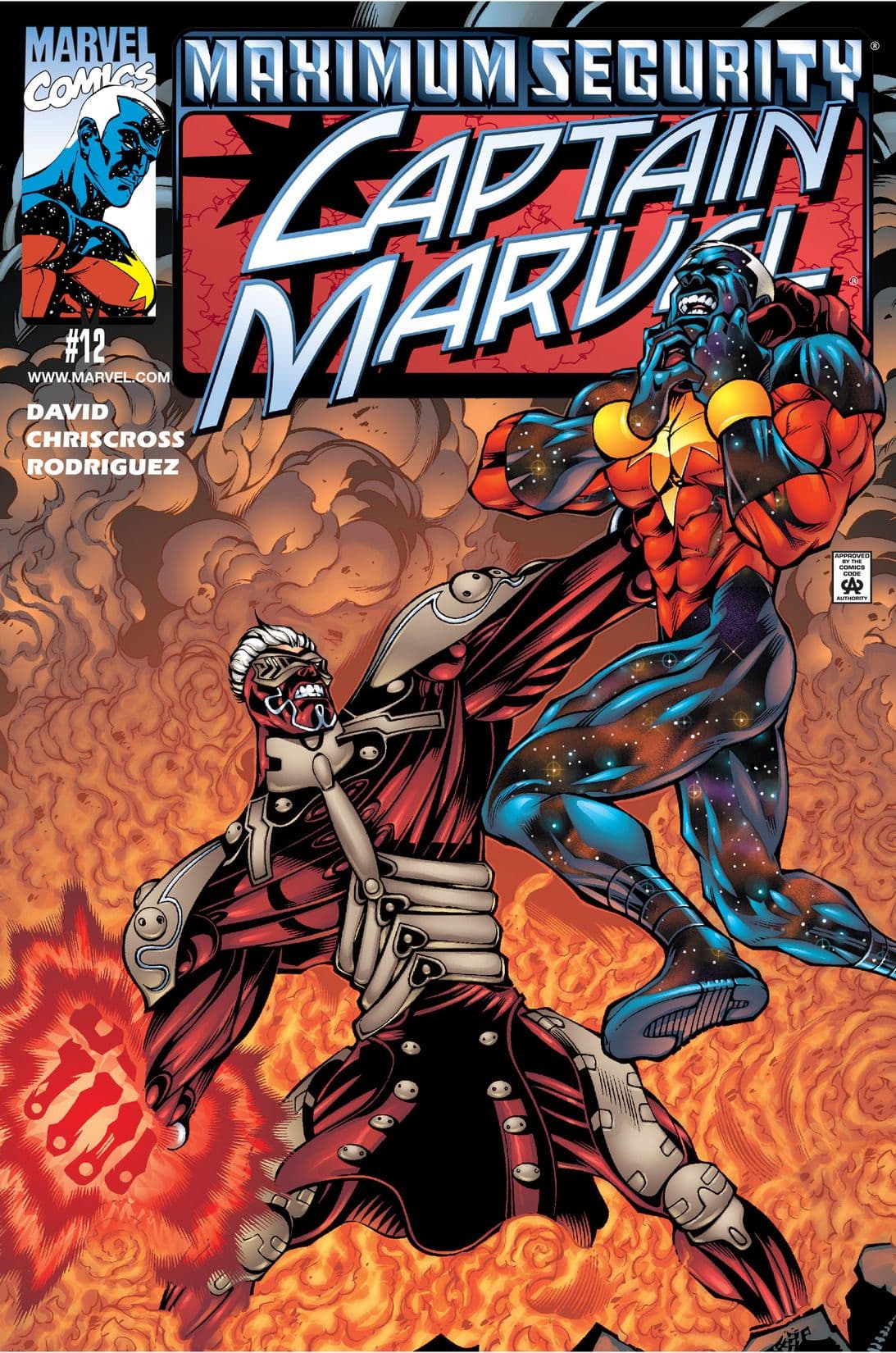 Captain Marvel #12 cover