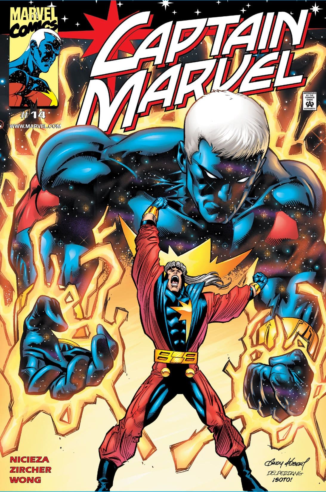 Captain Marvel #14 cover