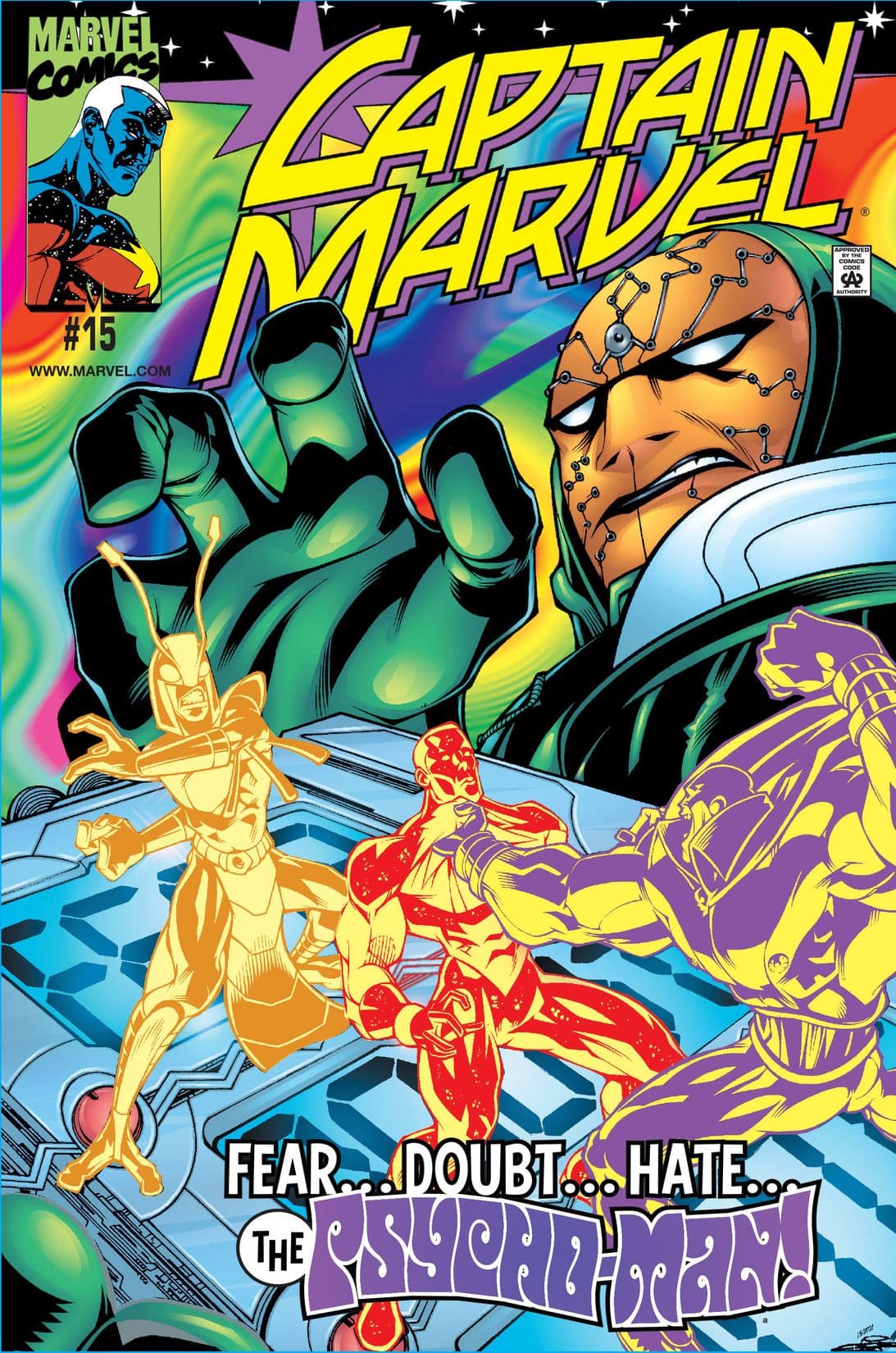 Captain Marvel #15 cover