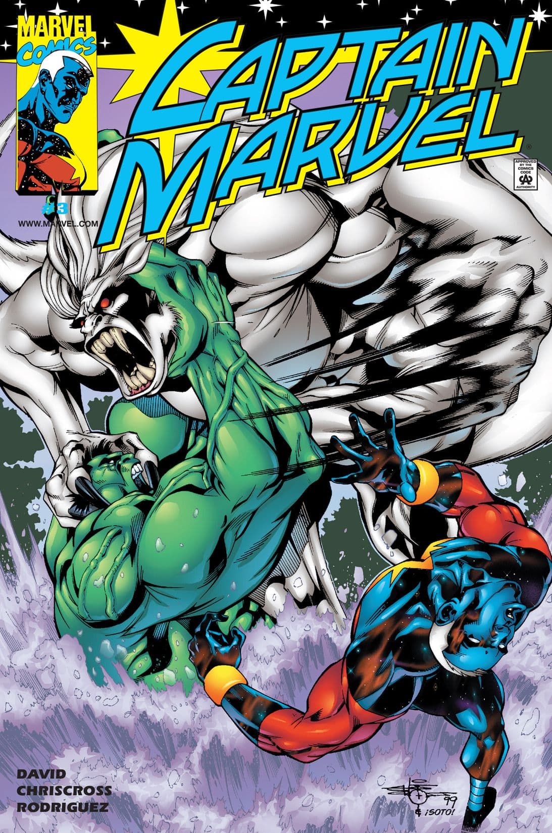 Captain Marvel #3 cover