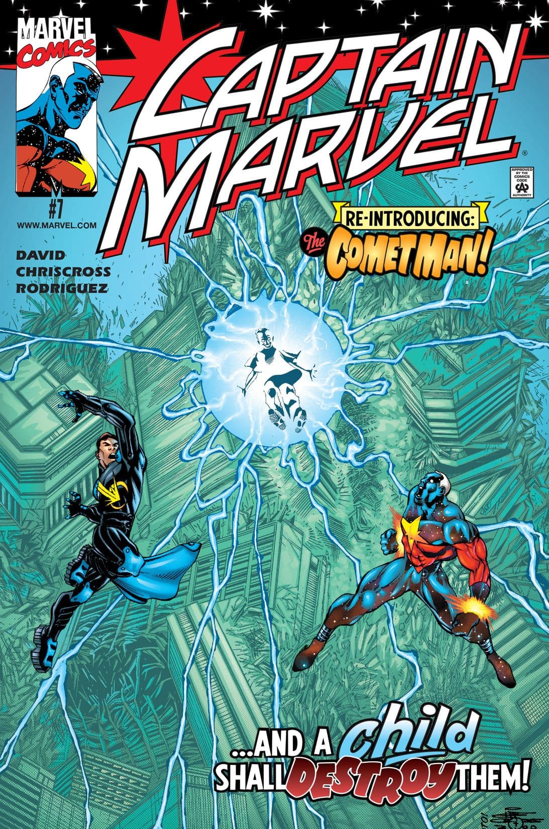 Captain Marvel #7 cover