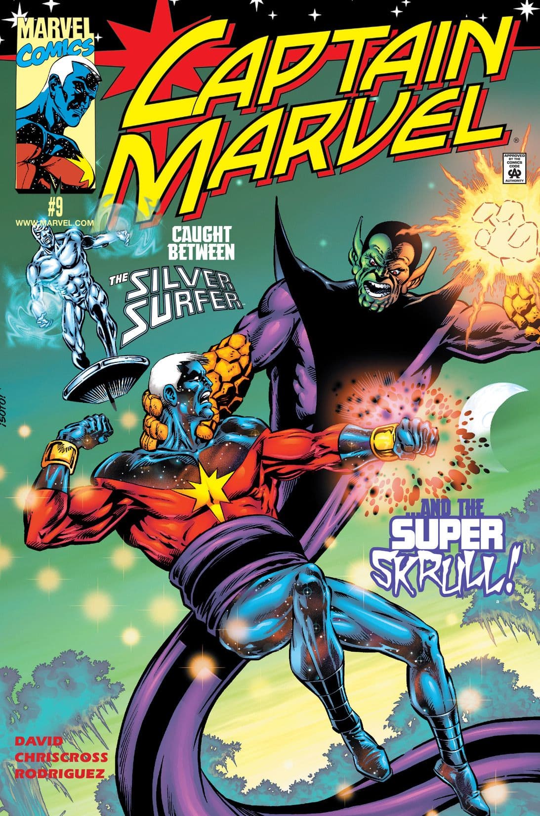 Captain Marvel #9 cover