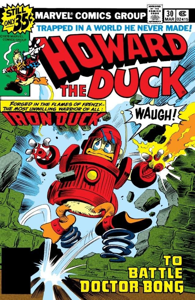 Howard the Duck #30 cover