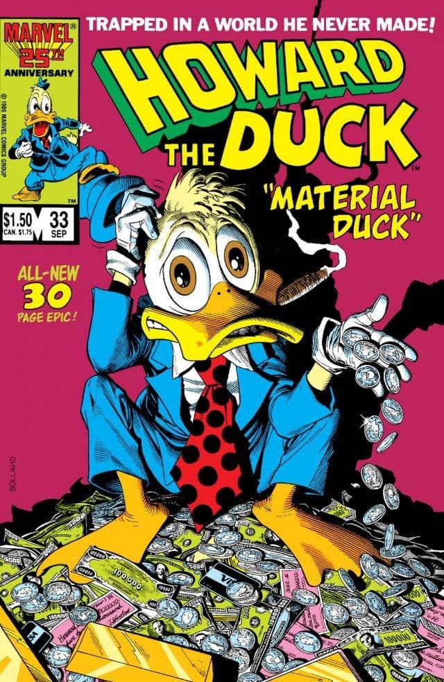 Howard the Duck #33 cover