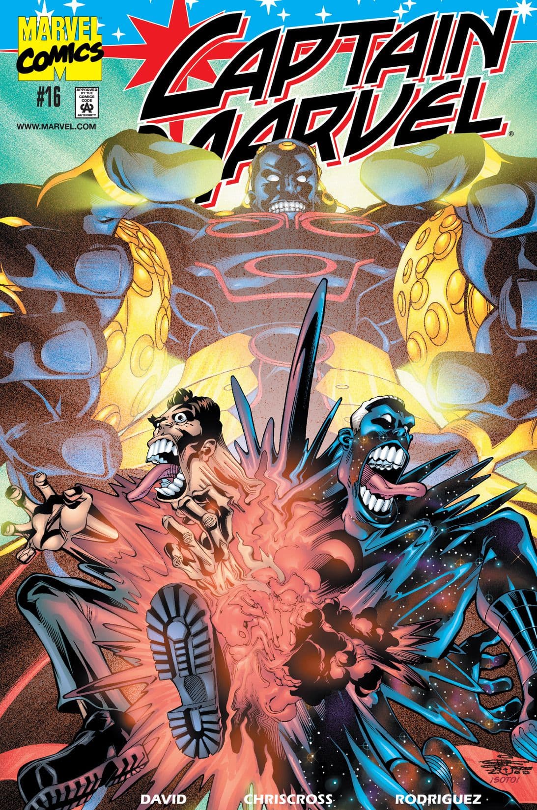 Captain Marvel #16 cover