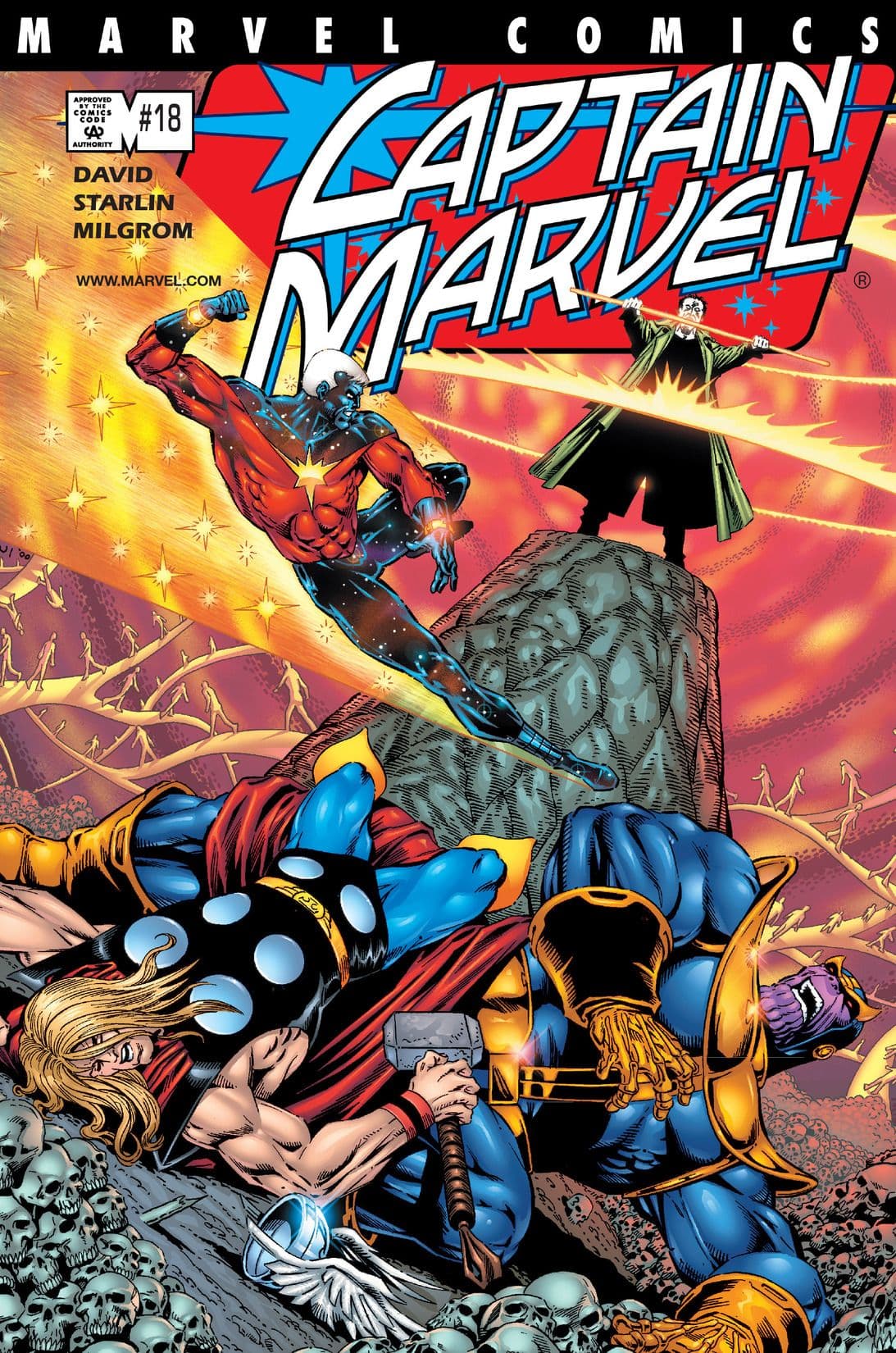 Captain Marvel #18 cover
