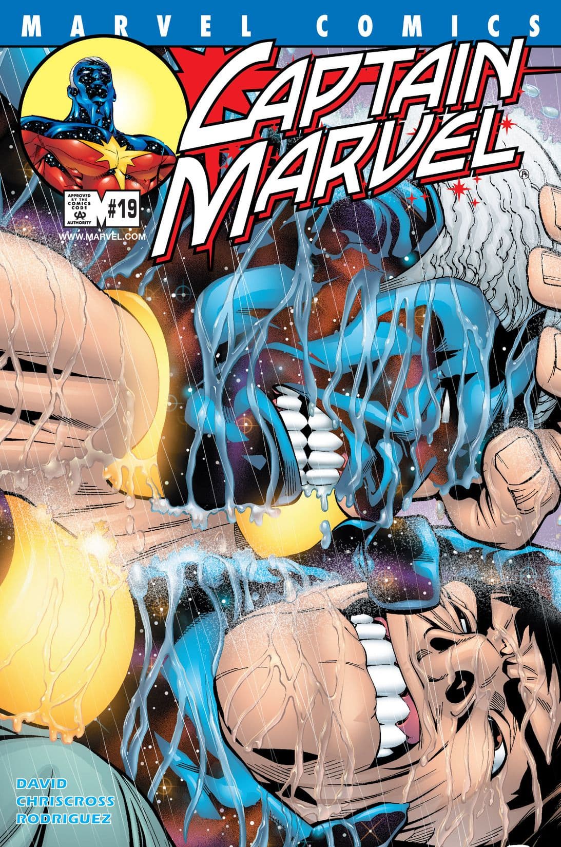 Captain Marvel #19 cover