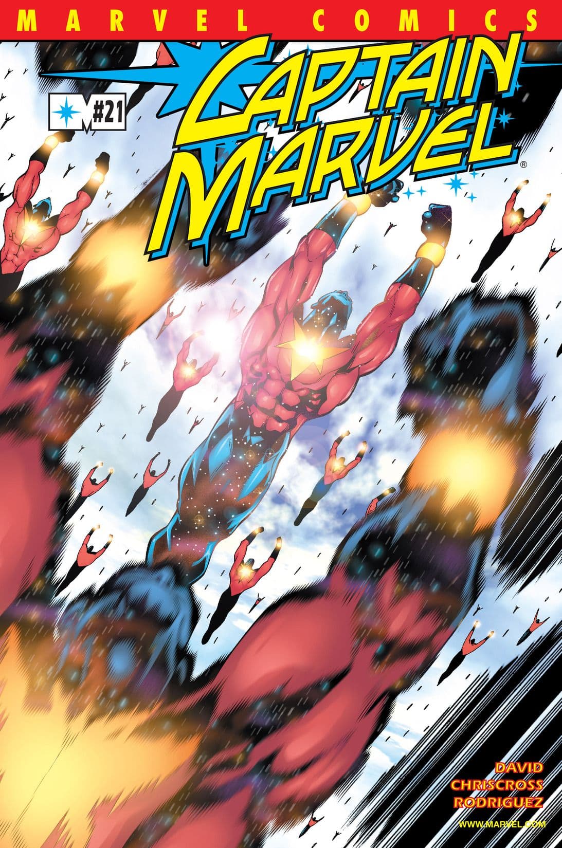 Captain Marvel #21 cover