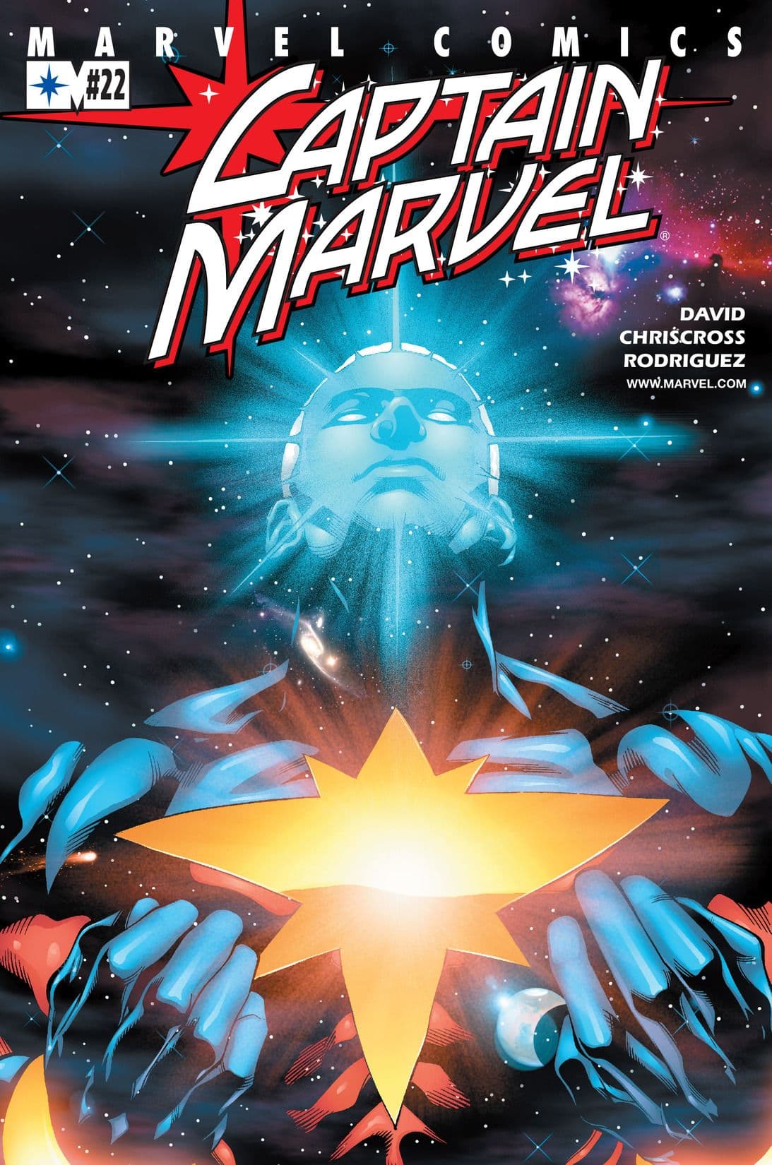 Captain Marvel #22 cover