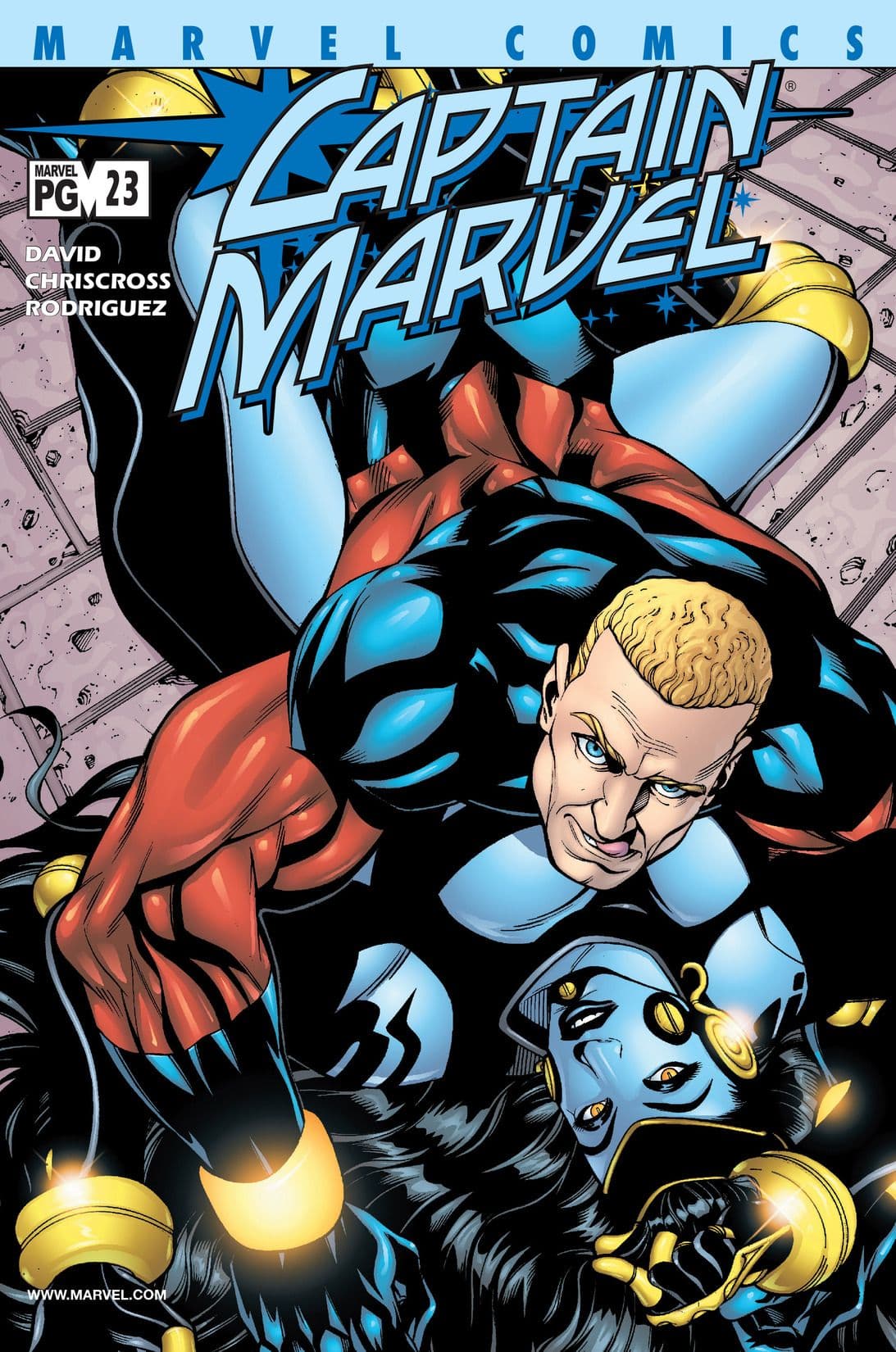 Captain Marvel #23 cover