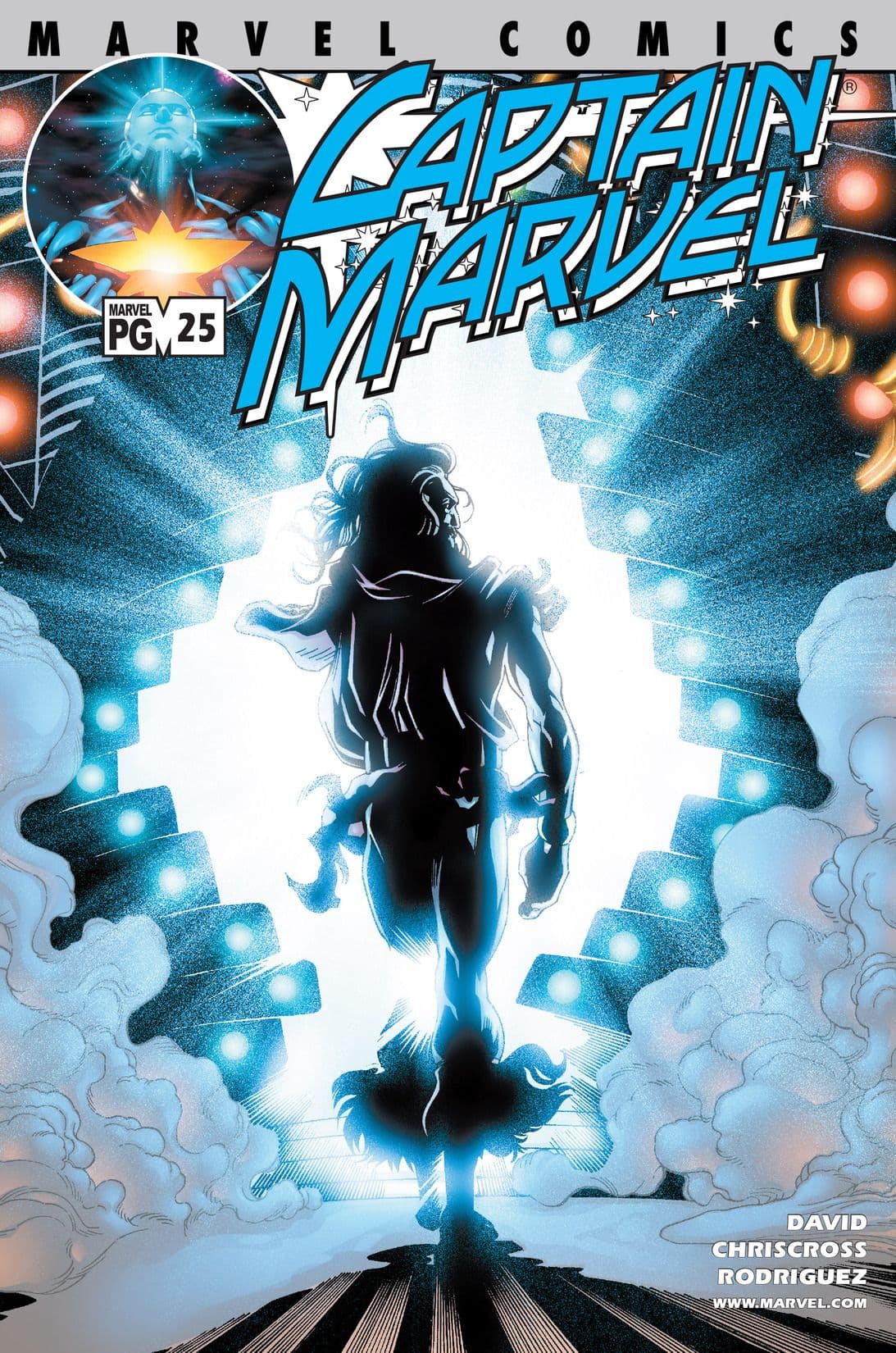 Captain Marvel #25 cover