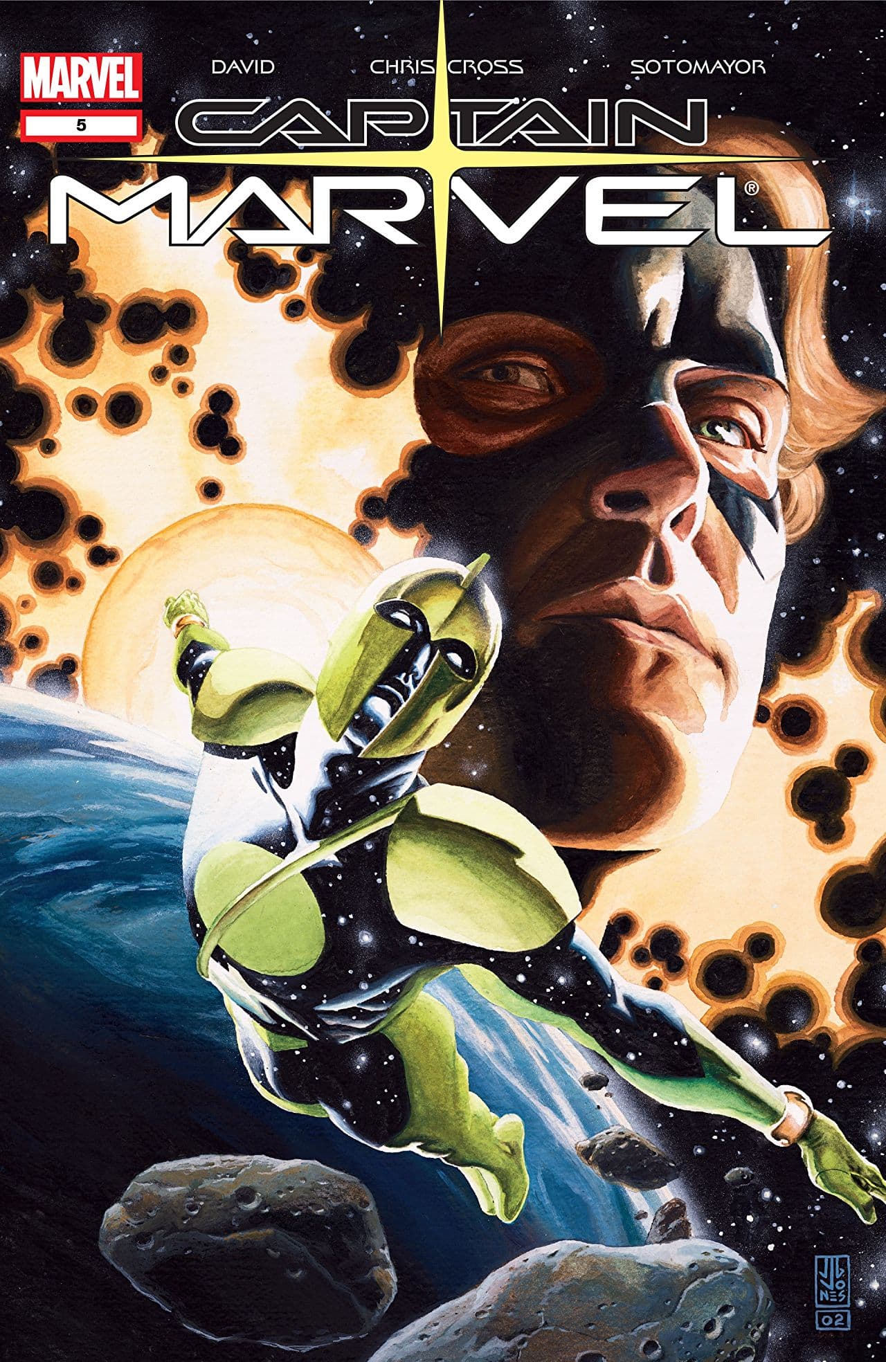 Captain Marvel #5 cover