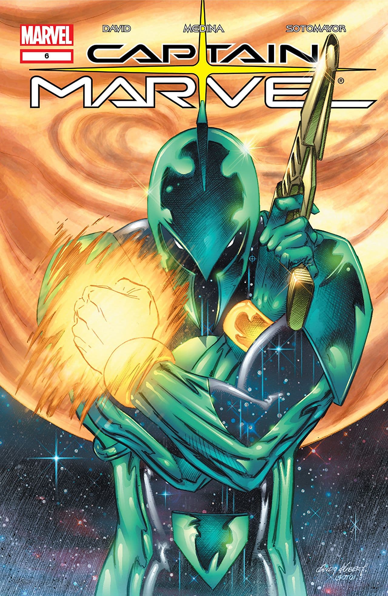 Captain Marvel #6 cover
