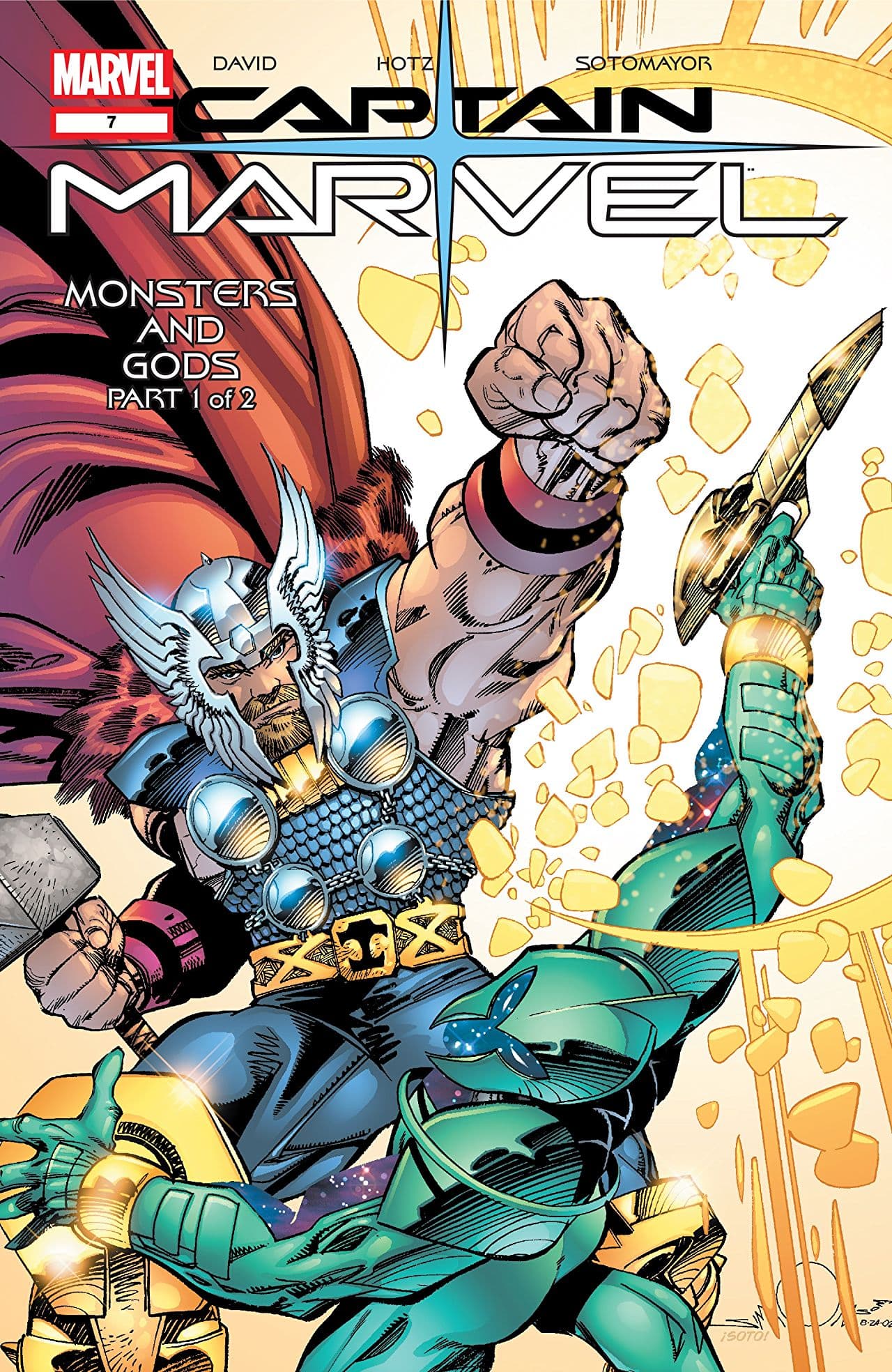 Captain Marvel #7 cover