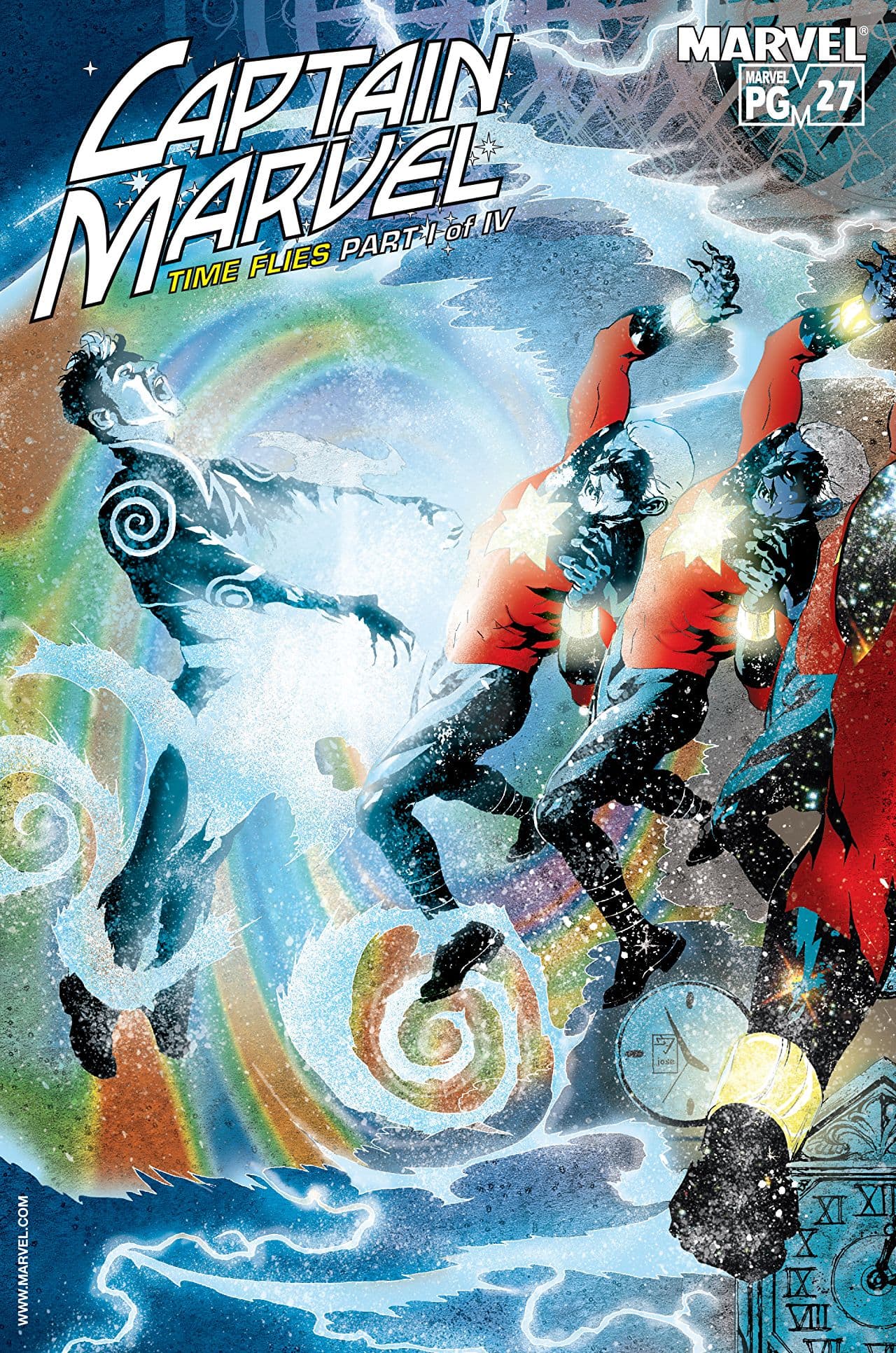 Captain Marvel #27 cover