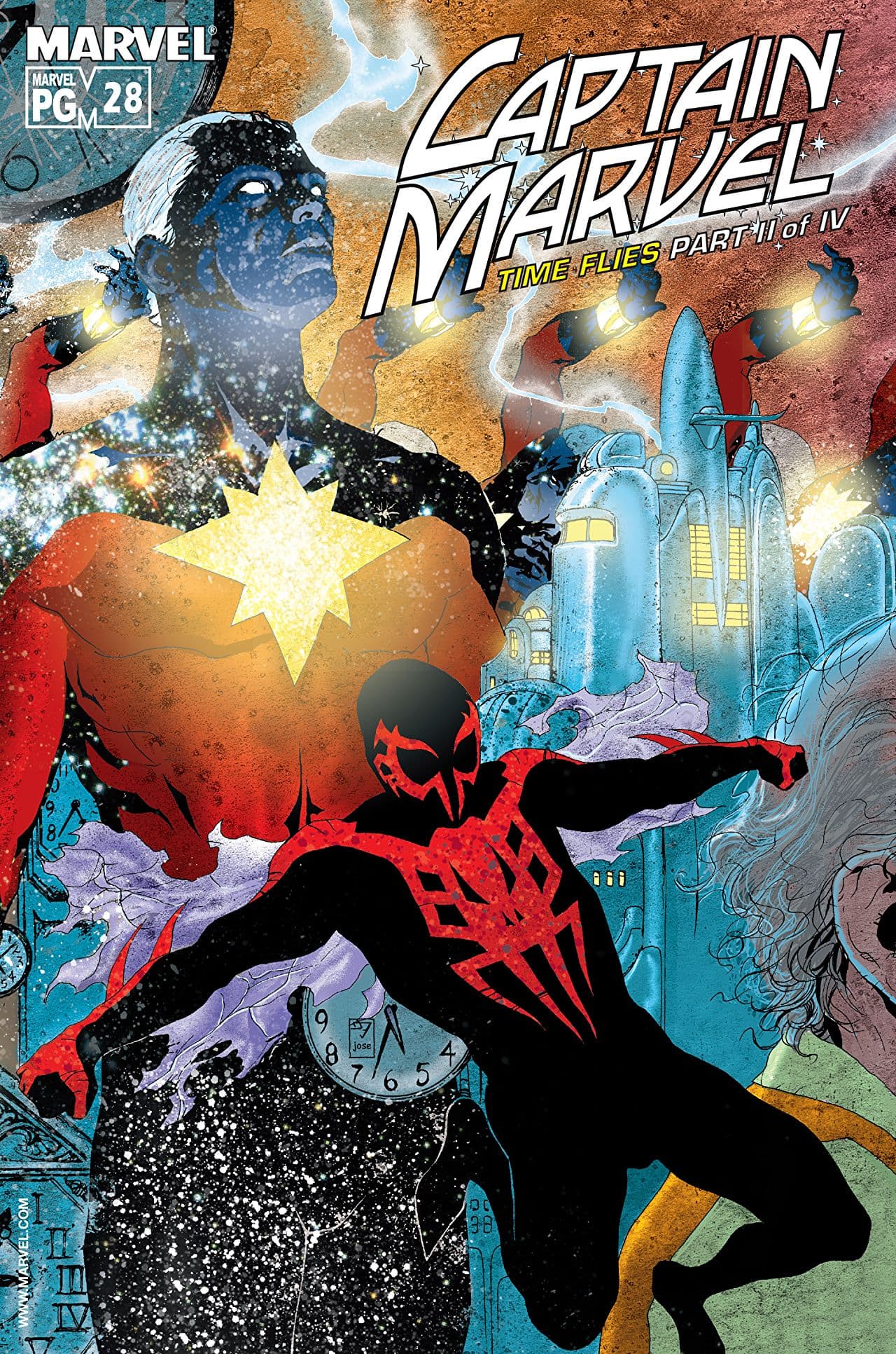 Captain Marvel #28 cover
