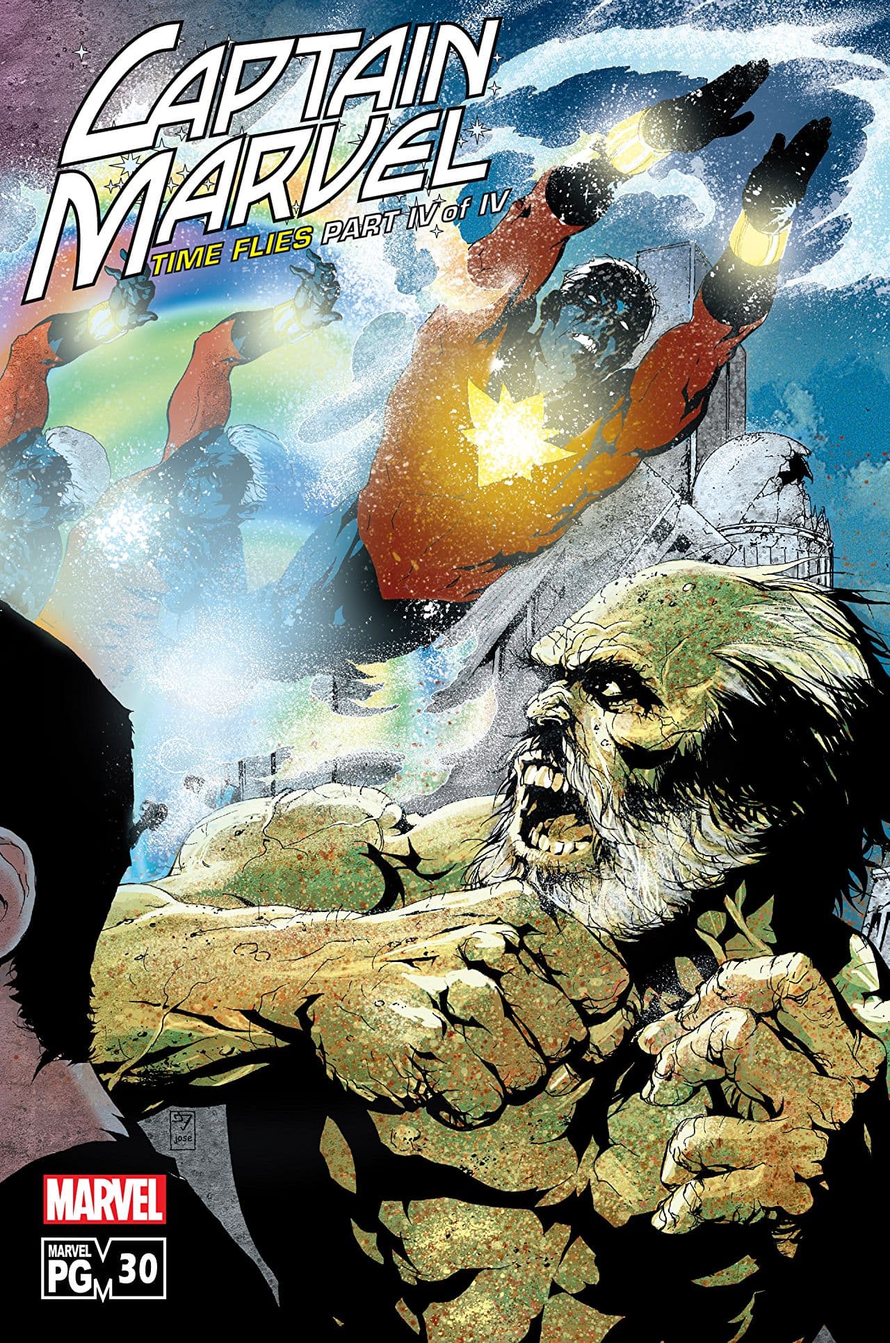 Captain Marvel #30 cover
