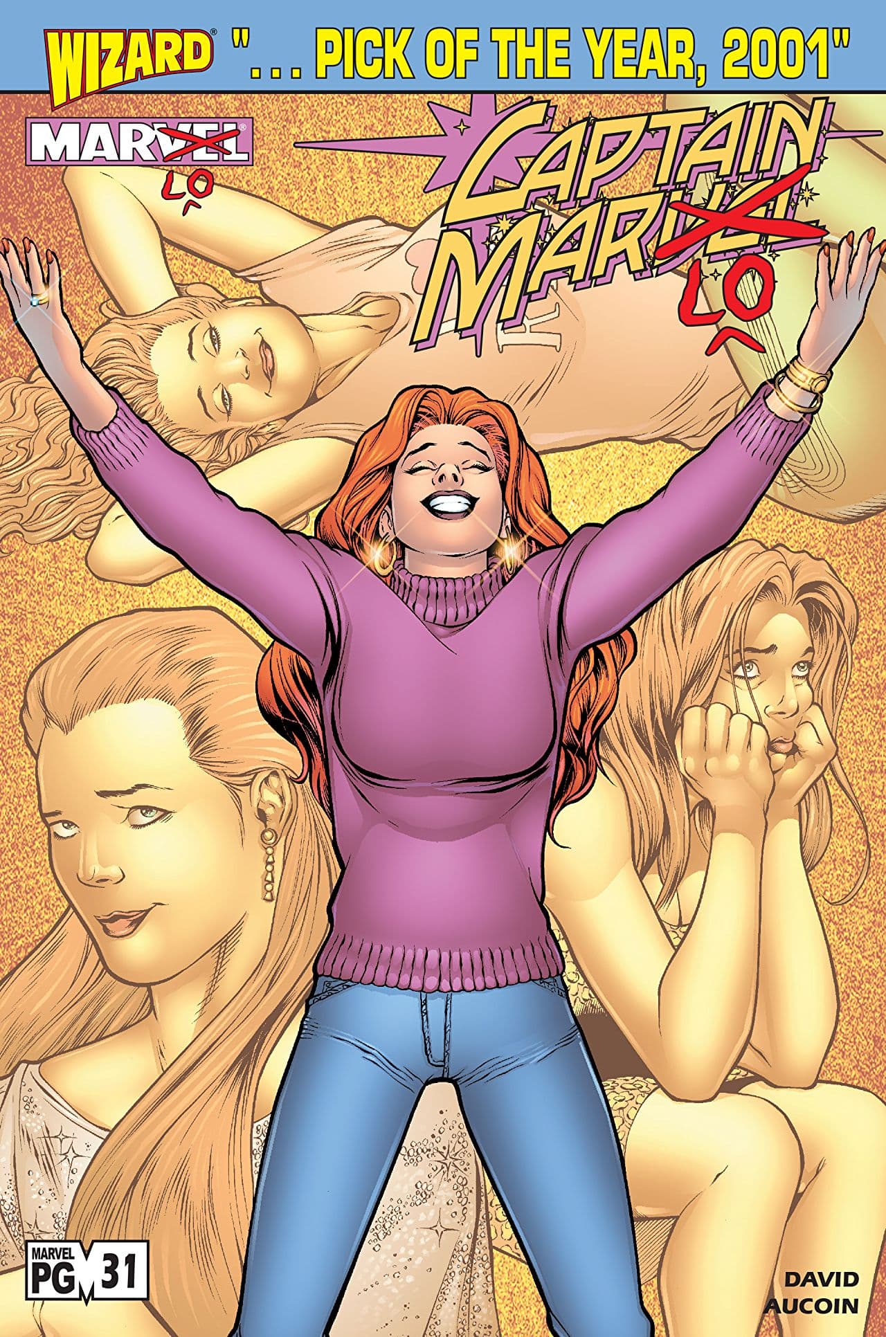Captain Marvel #31 cover
