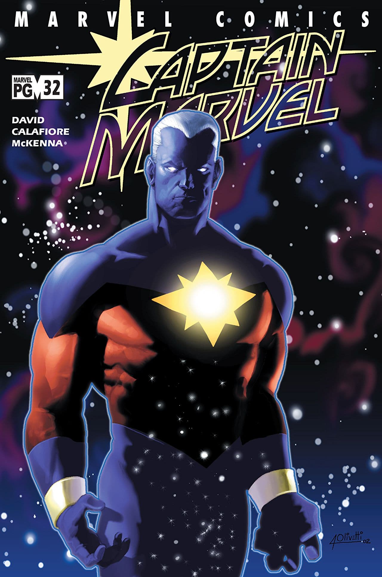 Captain Marvel #32 cover