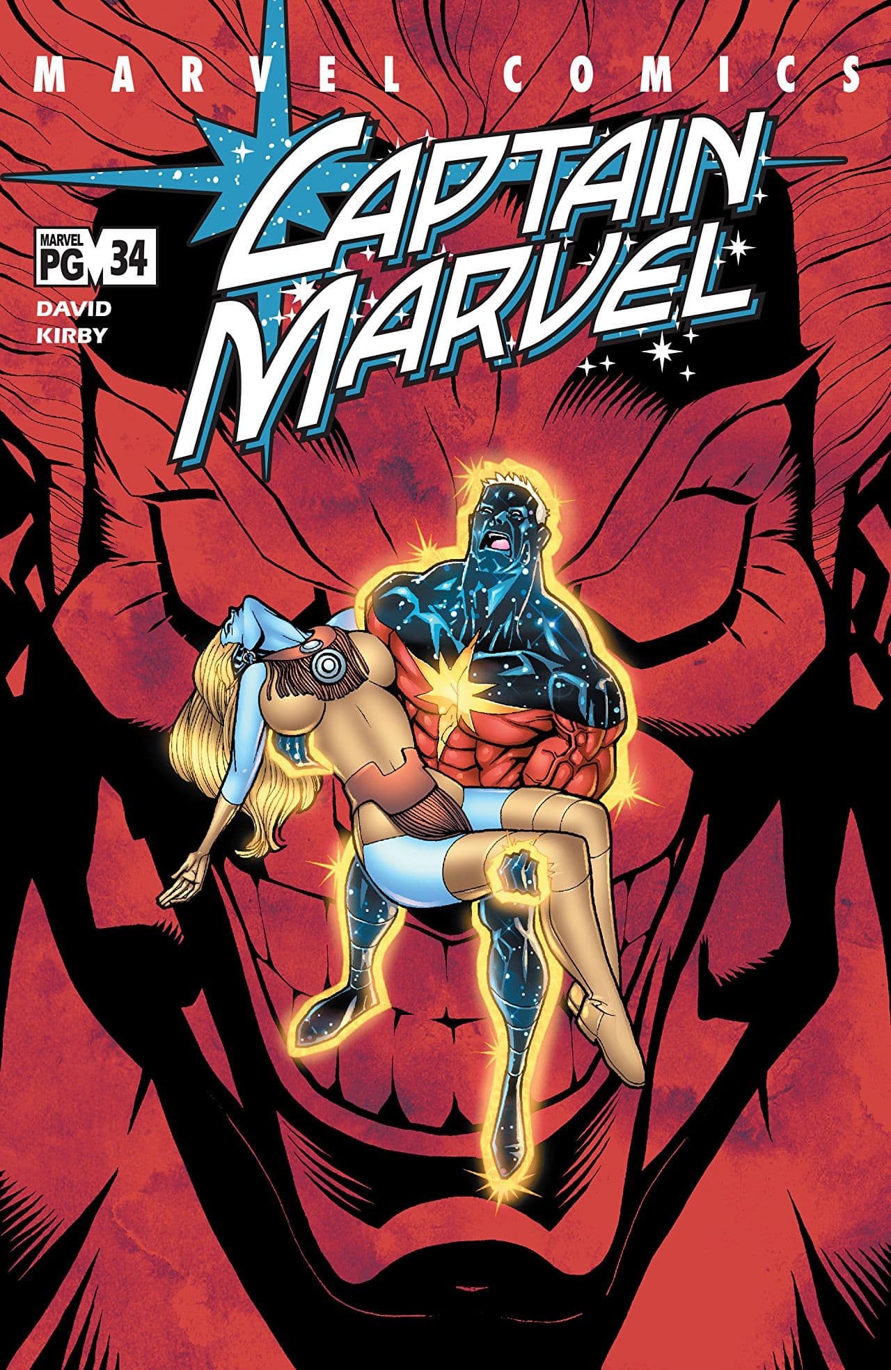 Captain Marvel #34 cover