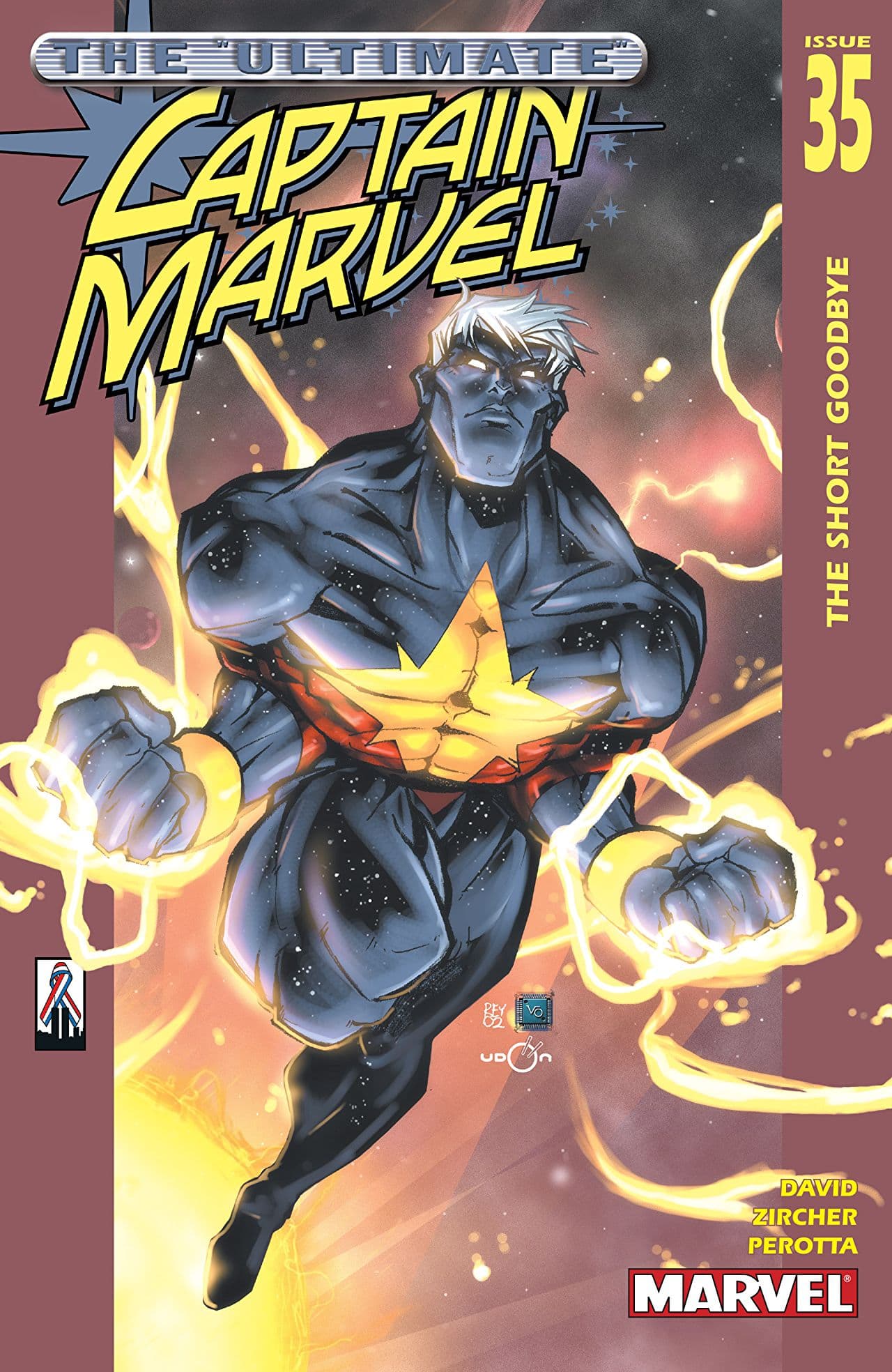 Captain Marvel #35 cover