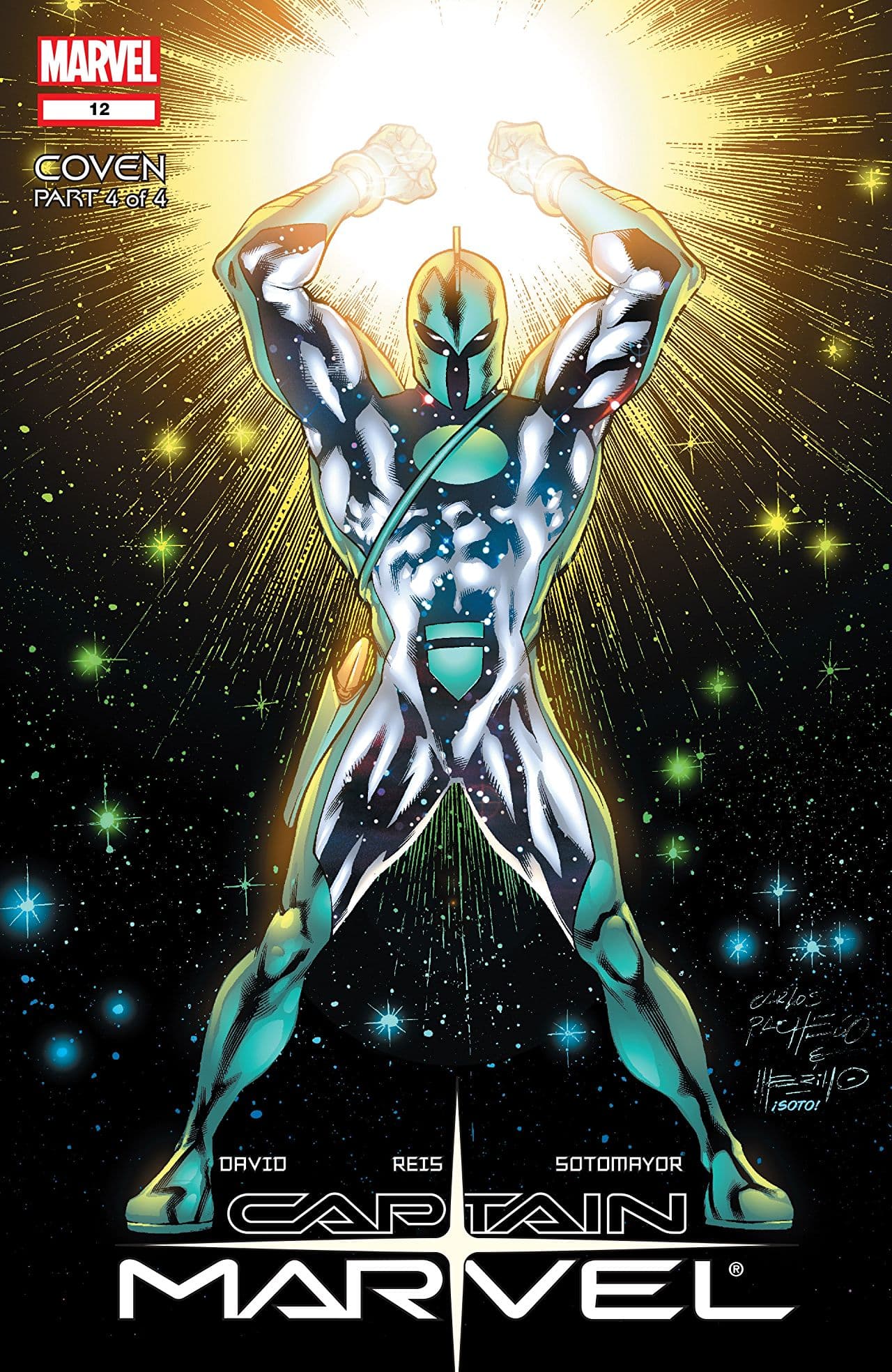 Captain Marvel #12 cover