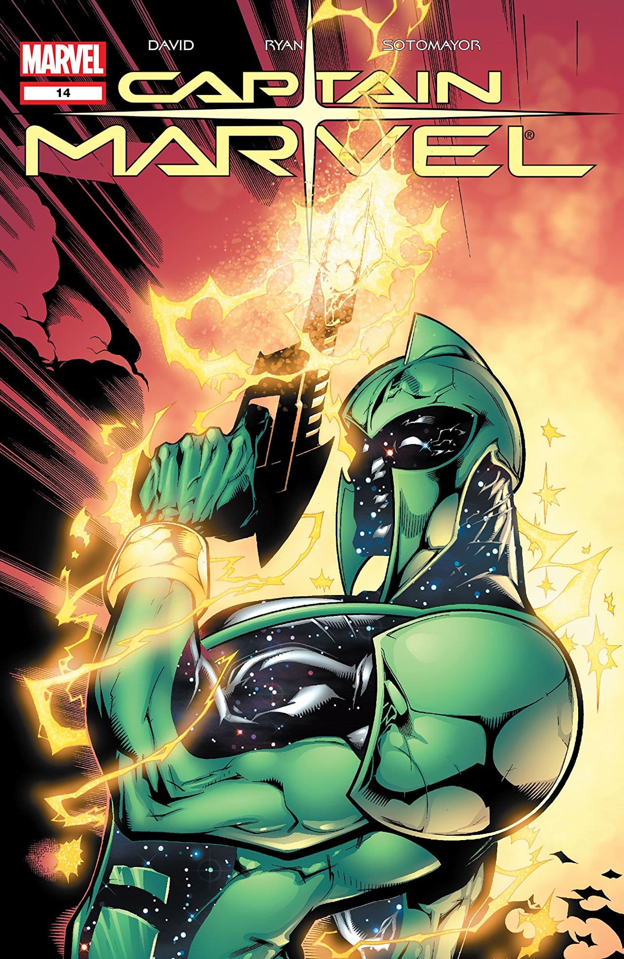 Captain Marvel #14 cover
