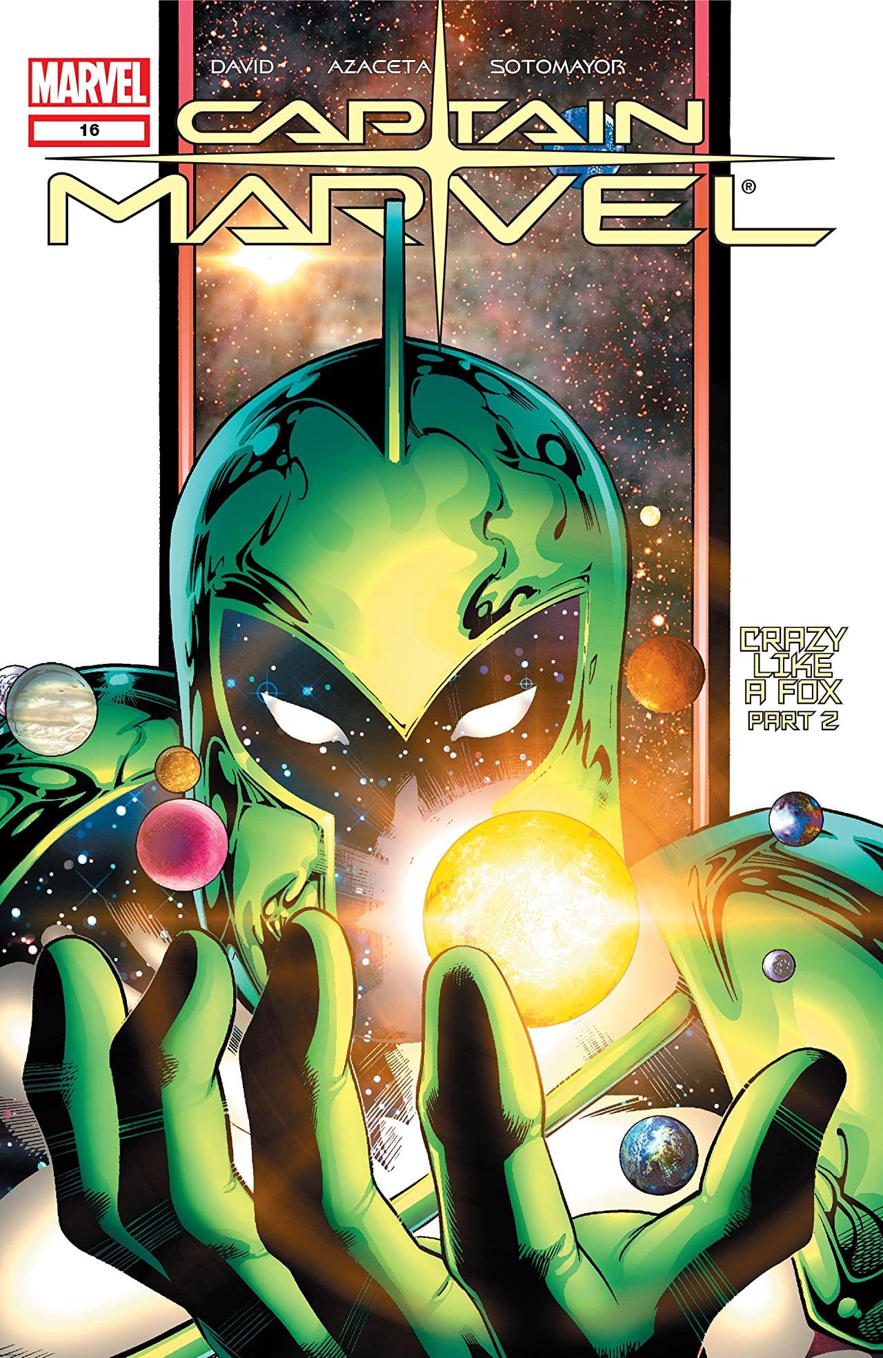 Captain Marvel #16 cover