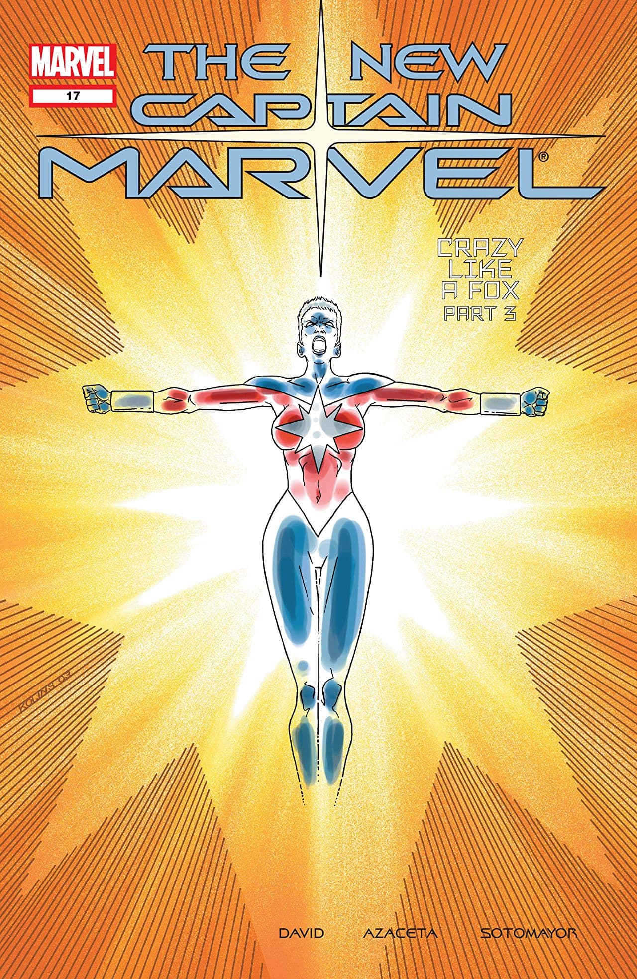 Captain Marvel #17 cover