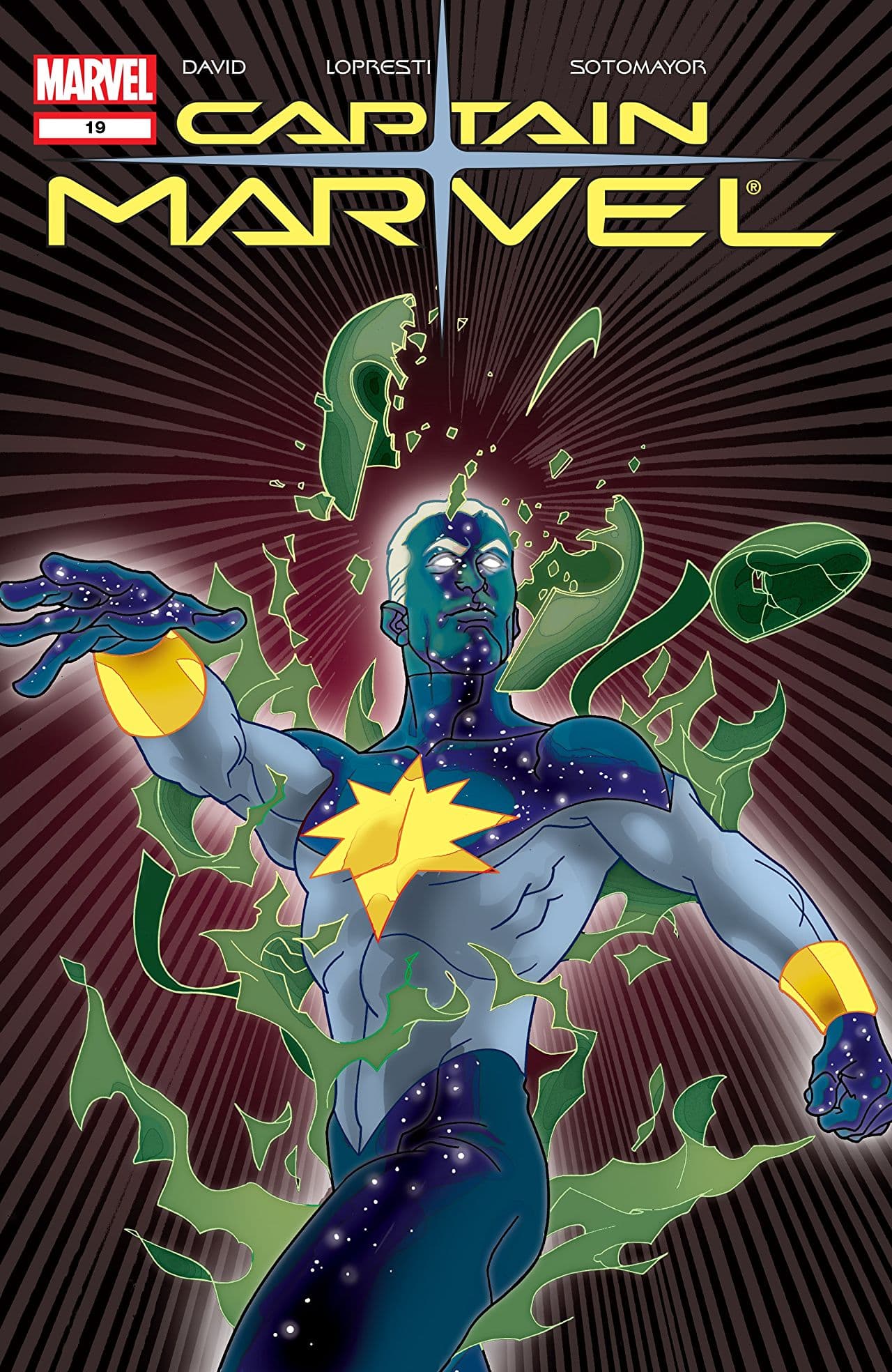 Captain Marvel #19 cover