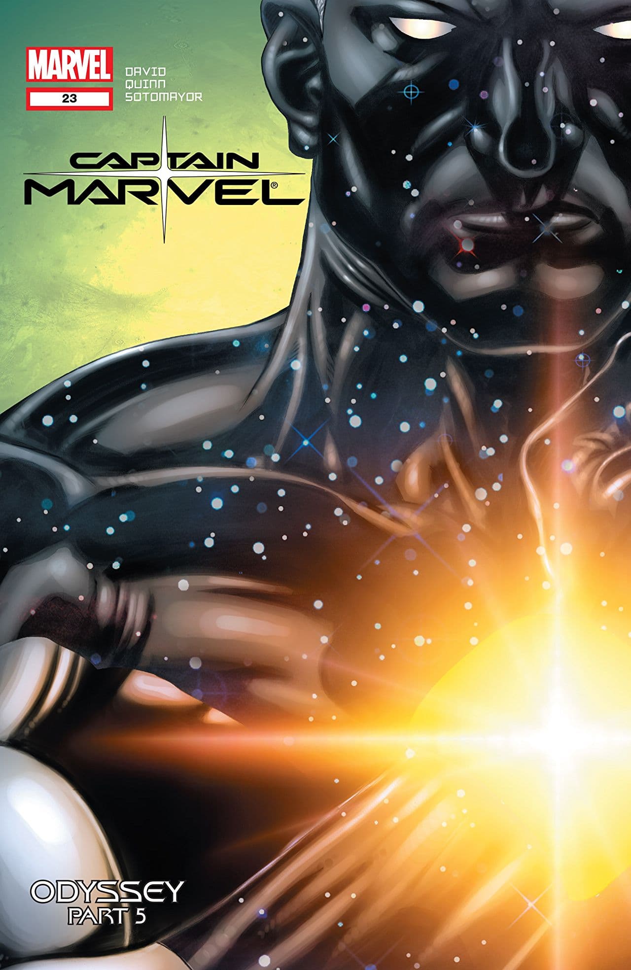 Captain Marvel #23 cover
