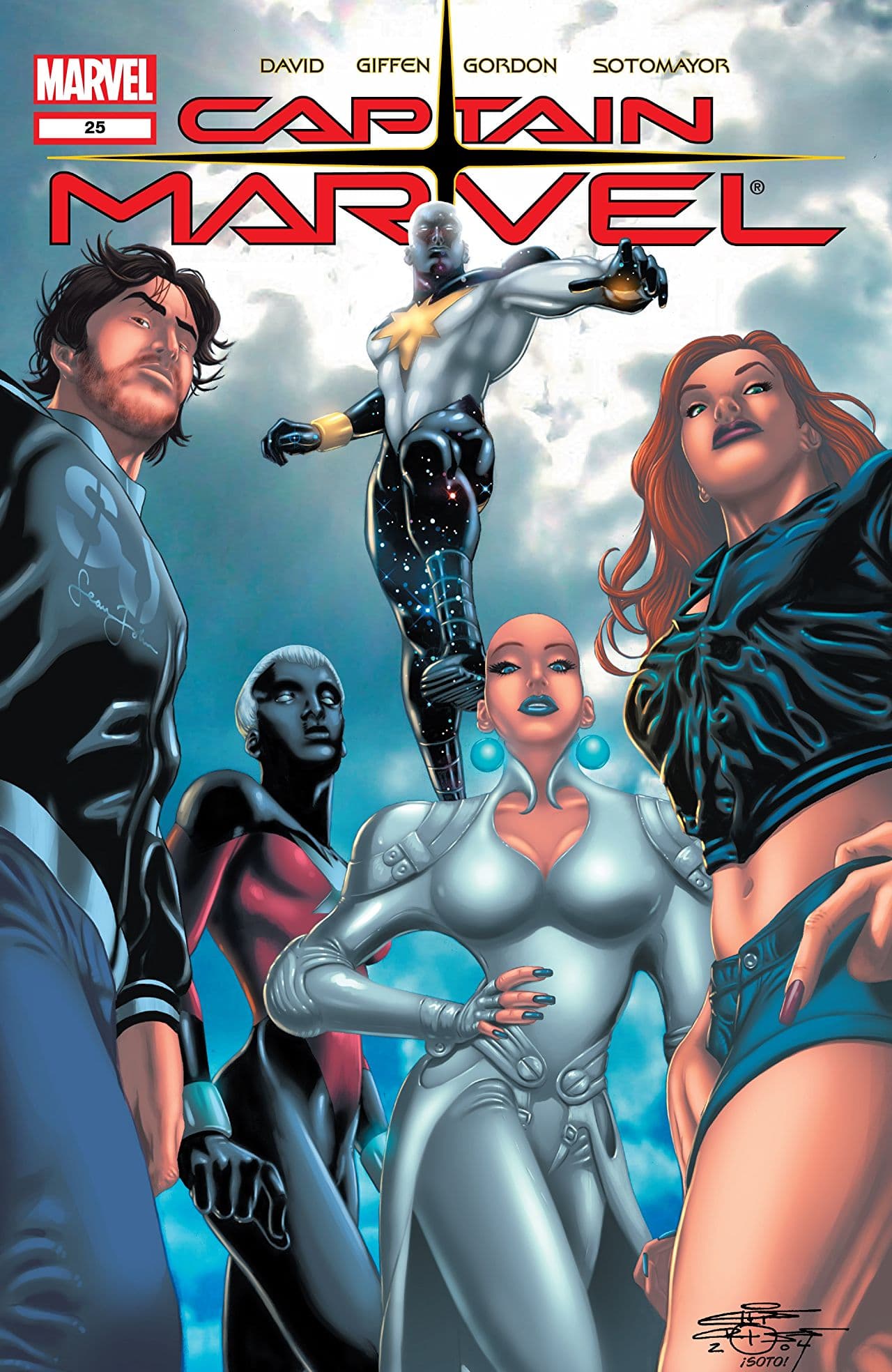 Captain Marvel #25 cover