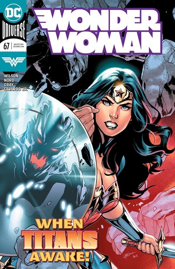Wonder Woman #67 cover