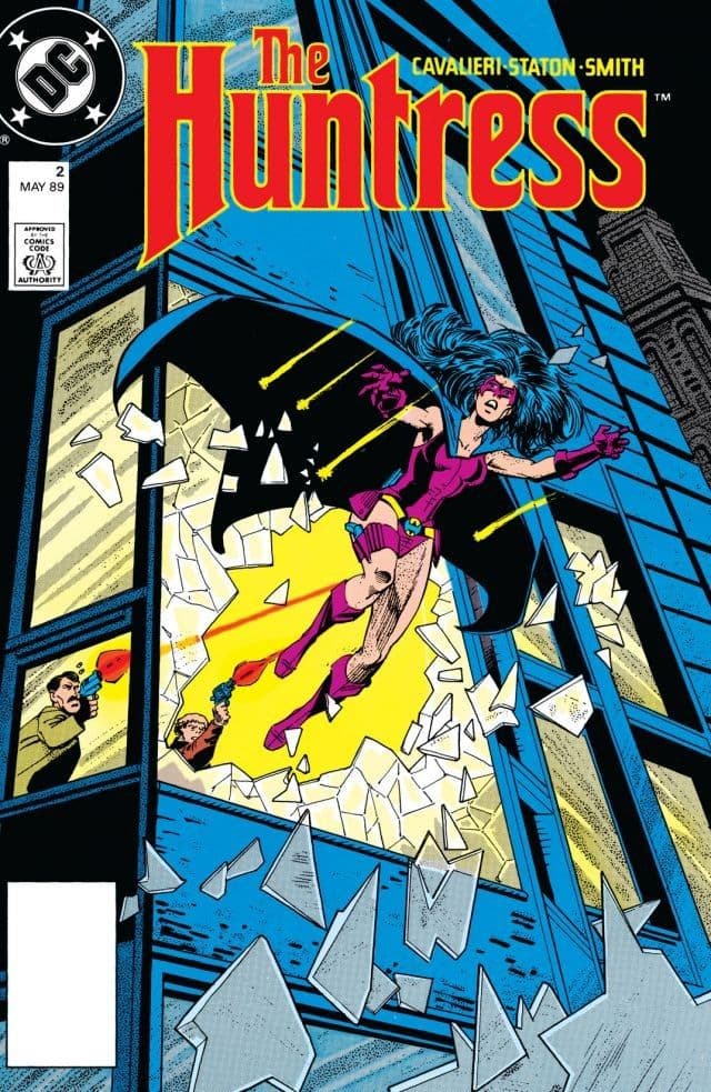 The Huntress #2 cover