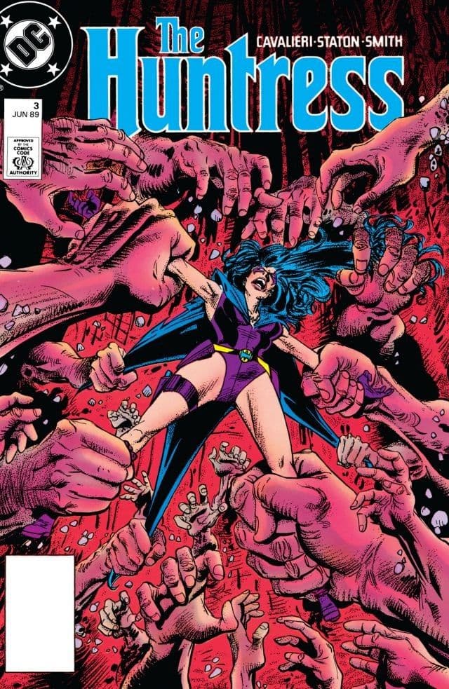 The Huntress #3 cover