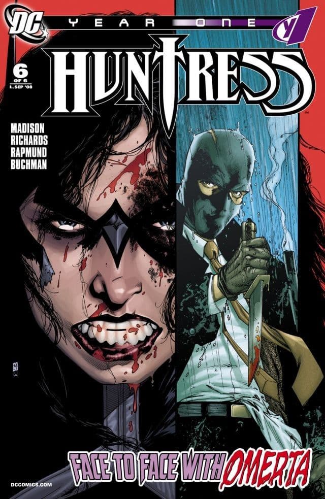 Huntress: Year One #6 cover
