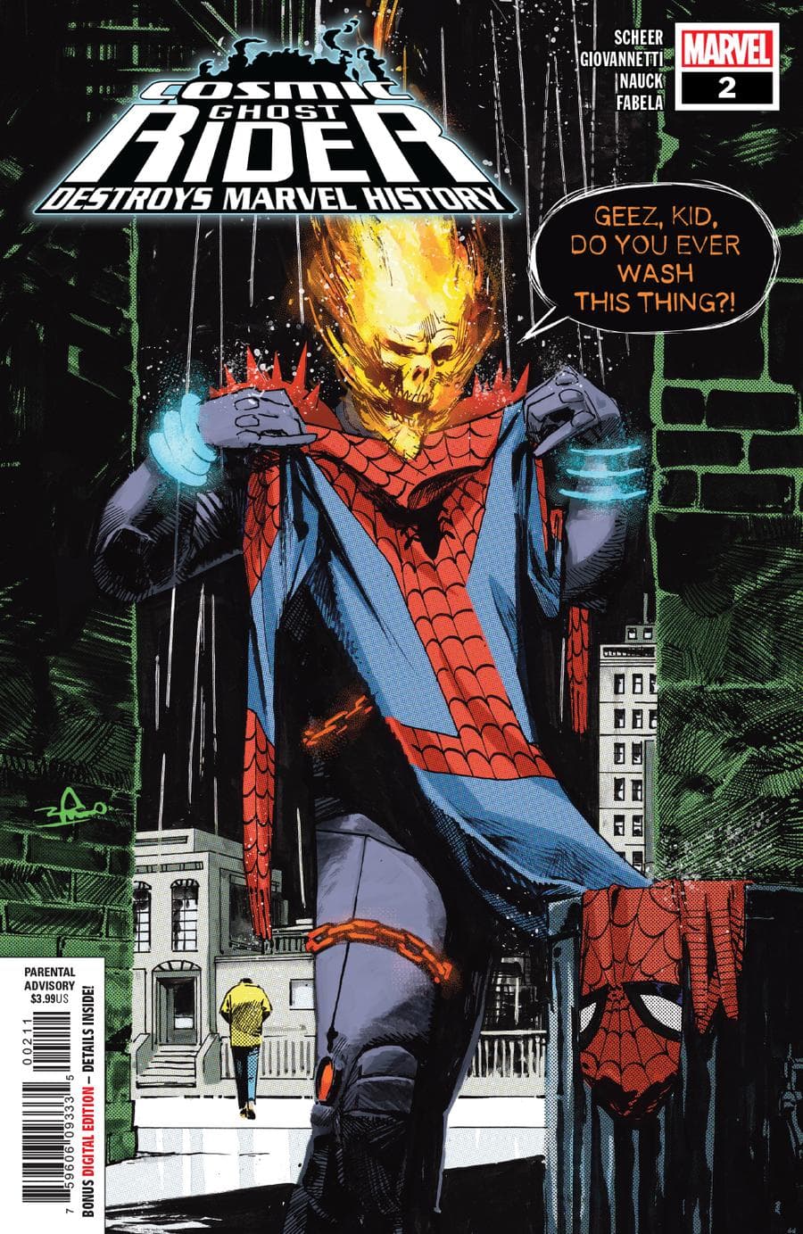Cosmic Ghost Rider Destroys Marvel History #2 cover