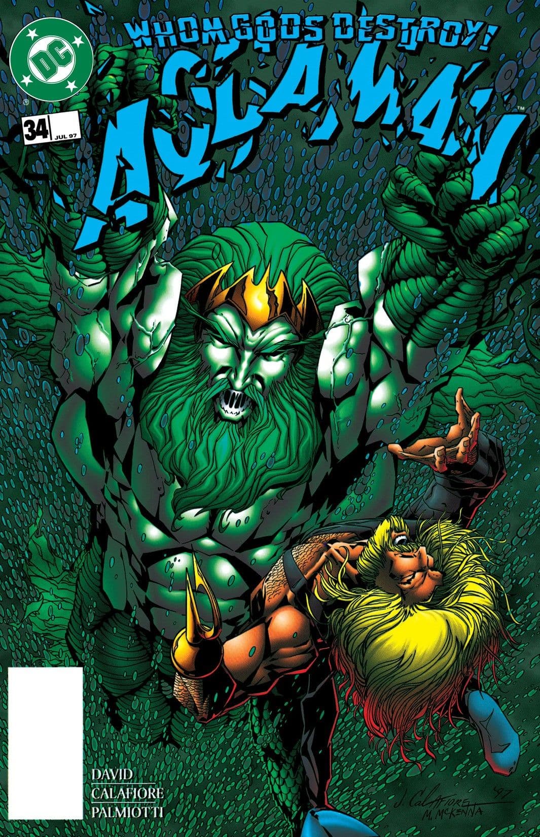 Aquaman #34 cover
